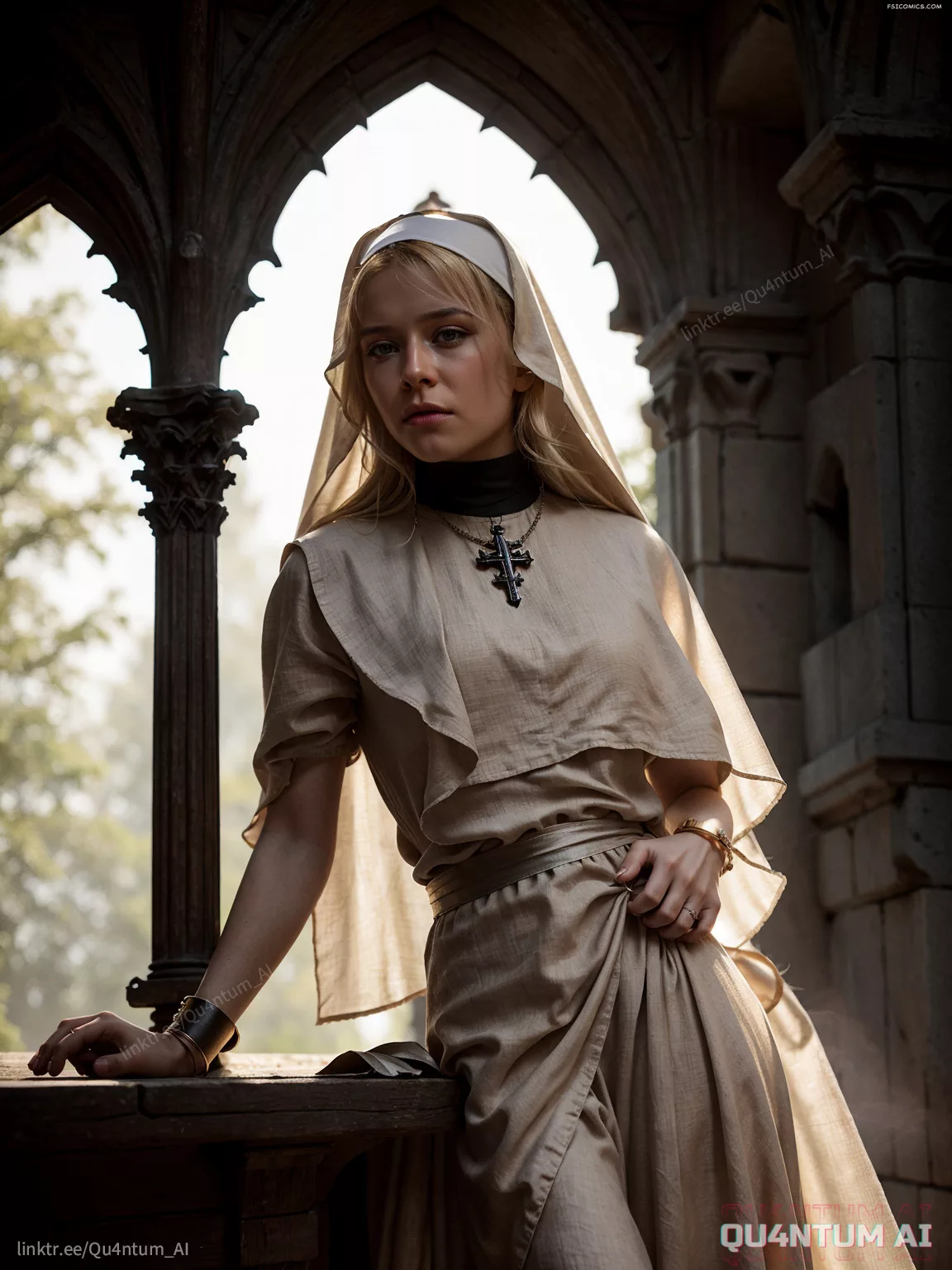 Emma Darcy Old Monastery Nun Cosplay Horror Dark Church House of the Dragon GOT QuantumAI FSIComics.com 3 - FSIComics Emma Darcy Old Monastery Nun Cosplay Horror Dark Church House of the Dragon GOT QuantumAI FSIComics.com 3 - FSIComics
