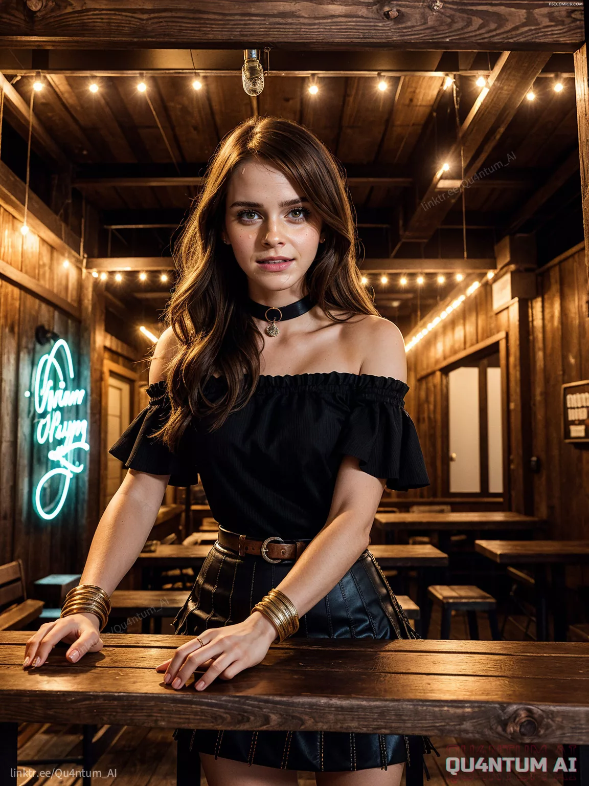 Emma Watson Billard Beer Western Country Girl QuantumAI FSIComics.com 15 - FSIComics Emma Watson Billard Beer Western Country Girl QuantumAI FSIComics.com 15 - FSIComics