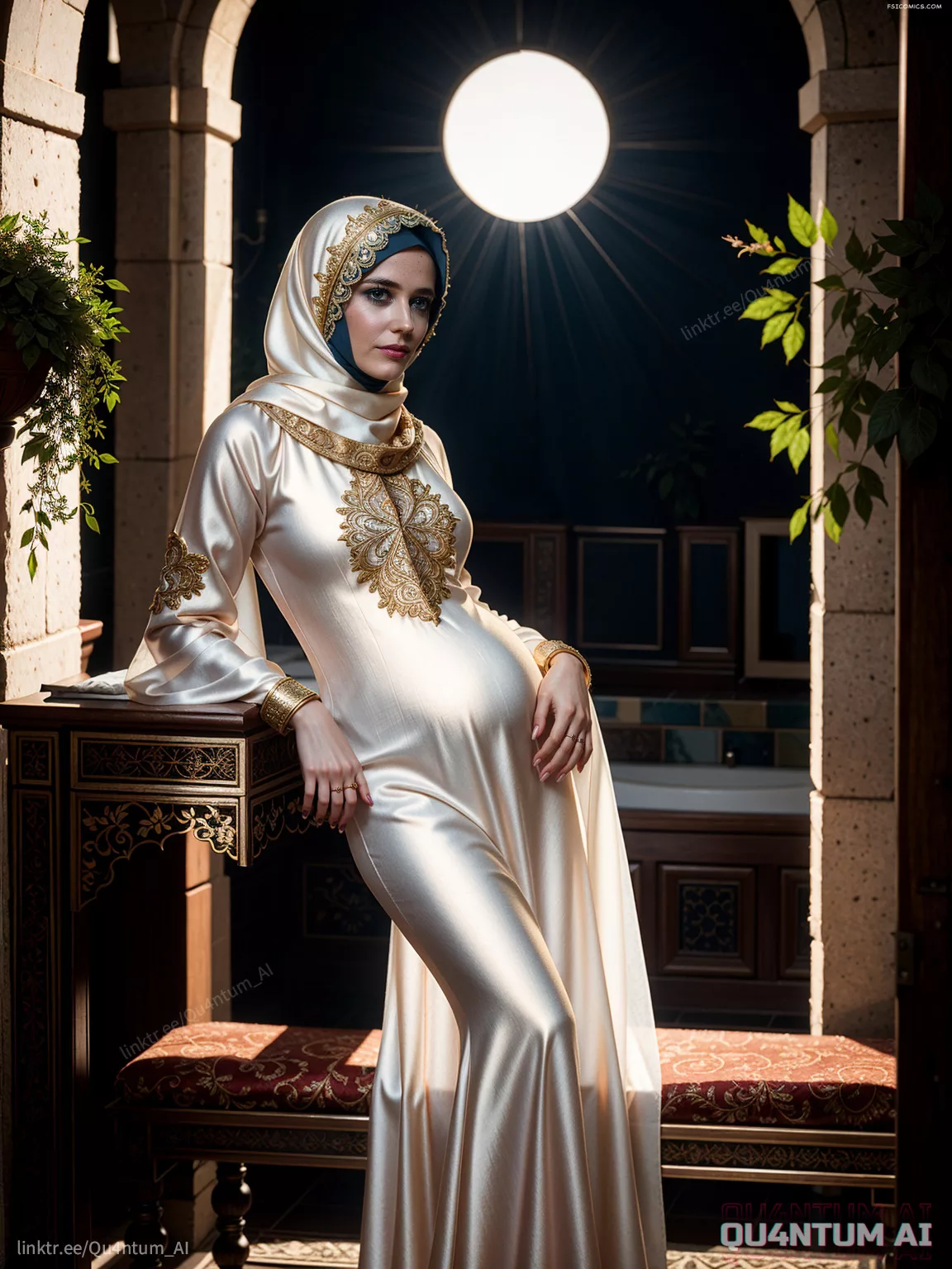 Eva Green Kingdom Of Heaven Princess Queen Vesper James Bond QuantumAI FSIComics.com 2 - FSIComics