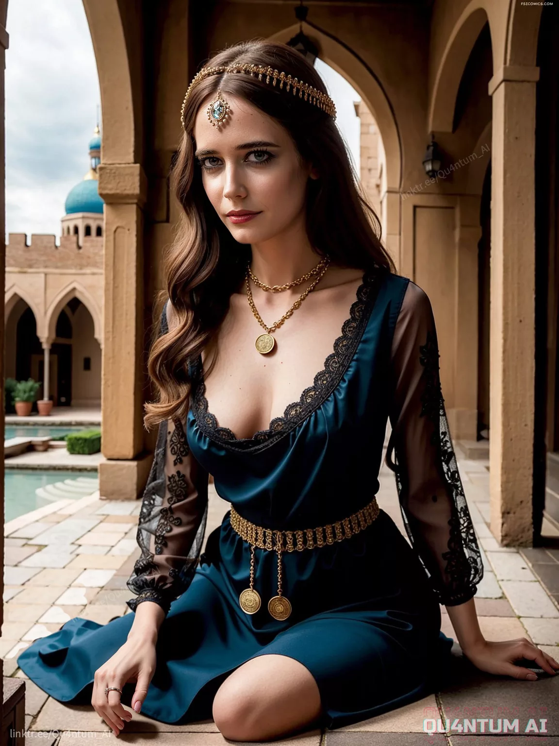Eva Green Kingdom Of Heaven Princess Queen Vesper James Bond QuantumAI FSIComics.com 7 - FSIComics