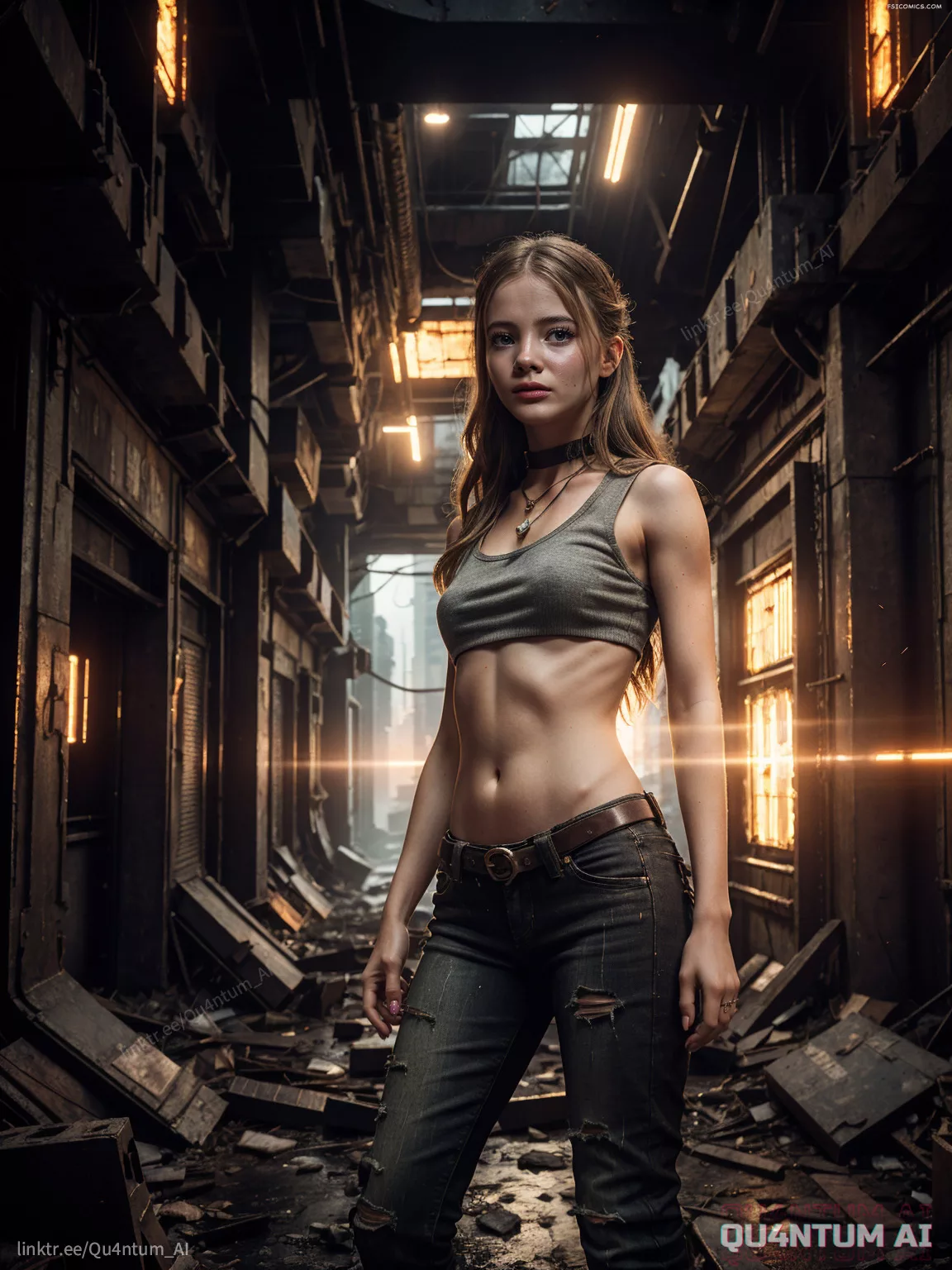 Freya Allan The Kingdom Of The Planet Of The Apes Ciri Mae The Witcher Netflix QuantumAI FSIComics.com 12 - FSIComics
