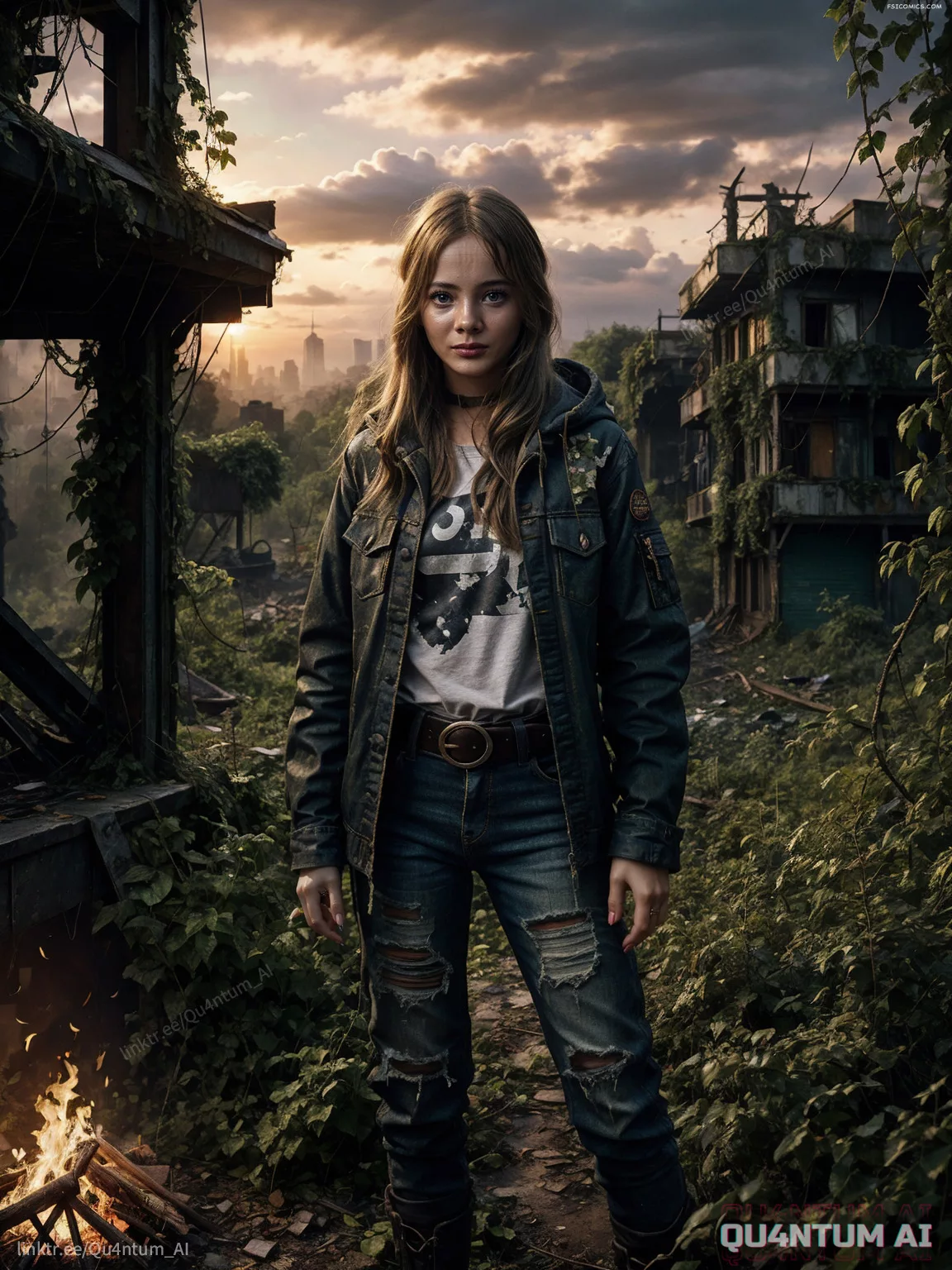 Freya Allan The Kingdom Of The Planet Of The Apes Ciri Mae The Witcher Netflix QuantumAI FSIComics.com 13 - FSIComics