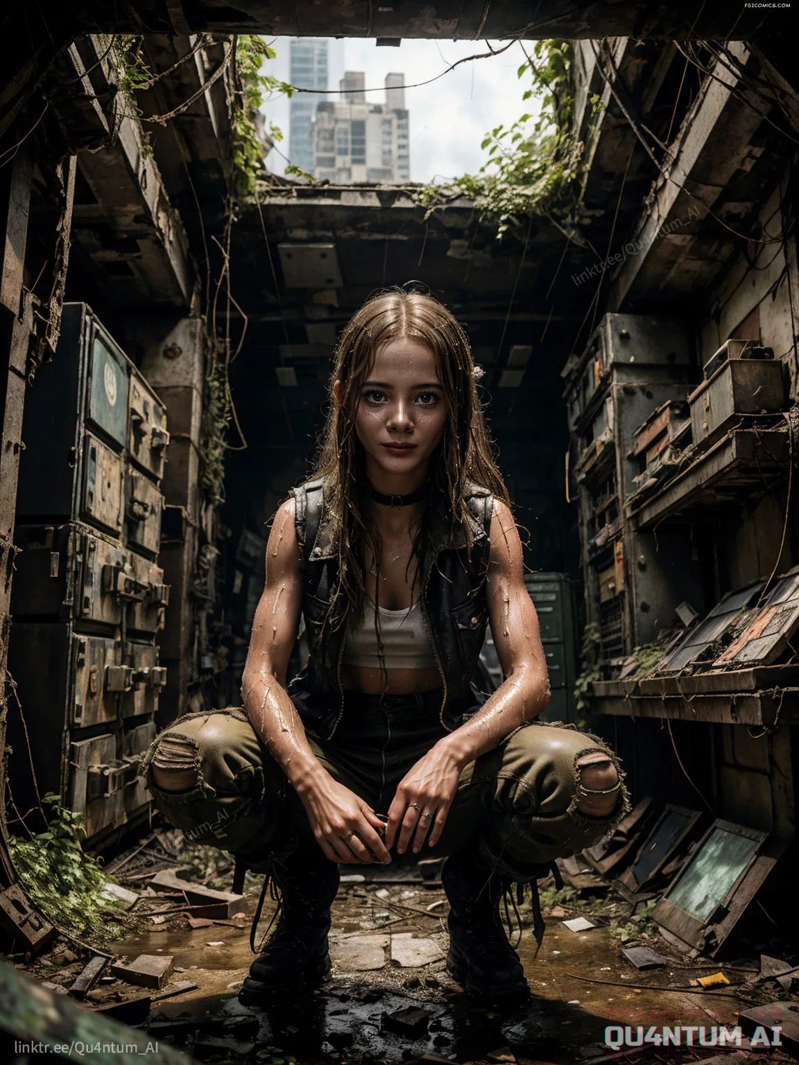 Freya Allan The Kingdom Of The Planet Of The Apes Ciri Mae The Witcher Netflix QuantumAI FSIComics.com 5 - FSIComics