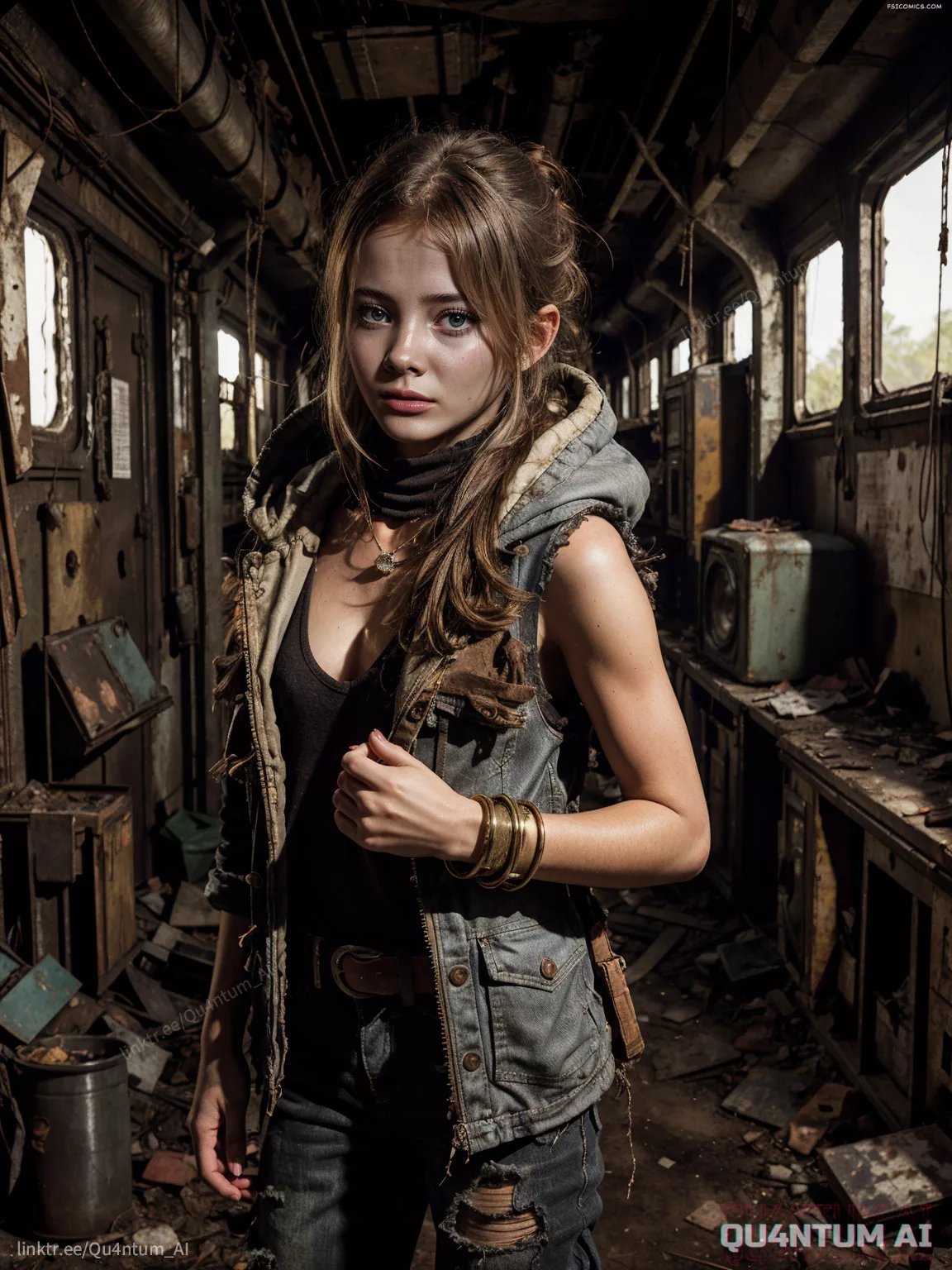 Freya Allan The Kingdom Of The Planet Of The Apes Ciri Mae The Witcher Netflix QuantumAI FSIComics.com 8 - FSIComics