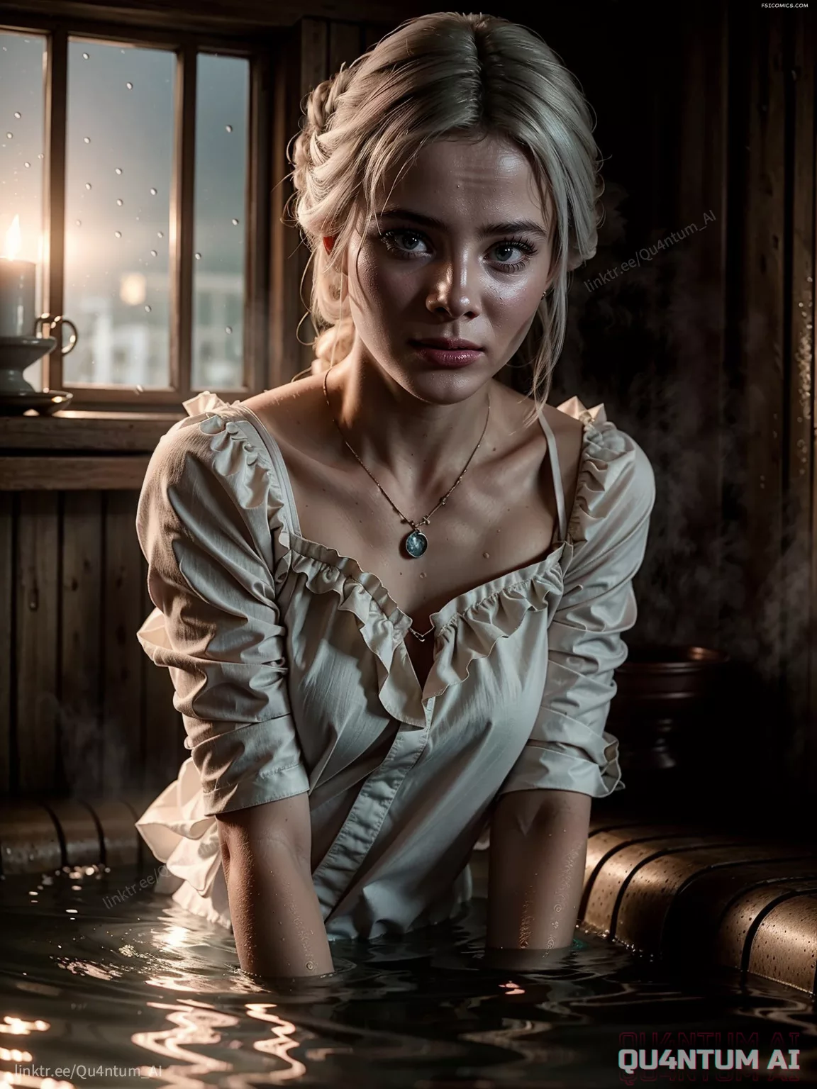 Freya Allan The Witcher Ciri Bath QuantumAI FSIComics.com 15 - FSIComics Freya Allan The Witcher Ciri Bath QuantumAI FSIComics.com 15 - FSIComics