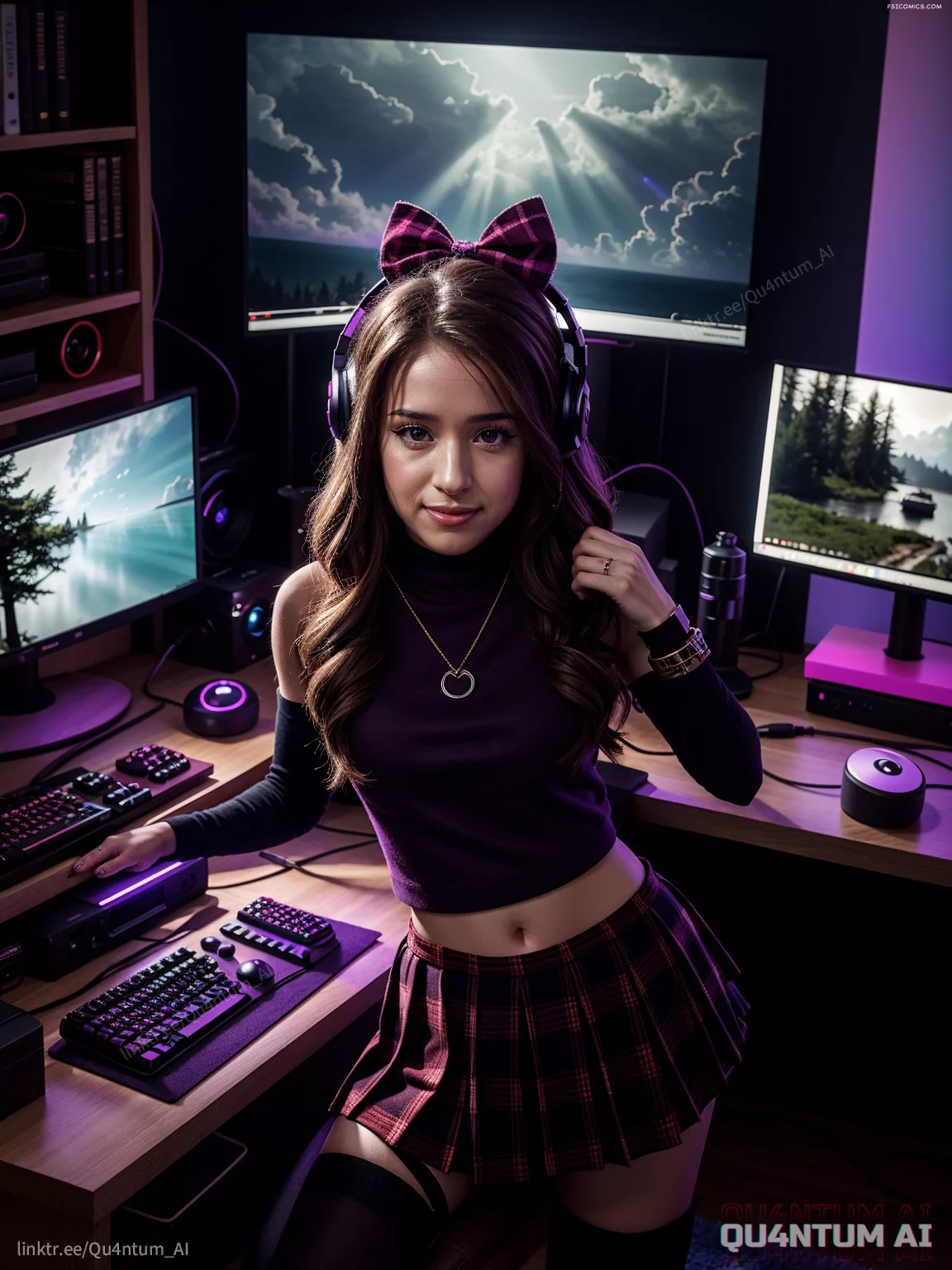 Imane Poki Stream Live Twitch Gamming Gamer Girl QuantumAI FSIComics.com 7 - FSIComics Imane Poki Stream Live Twitch Gamming Gamer Girl QuantumAI FSIComics.com 7 - FSIComics