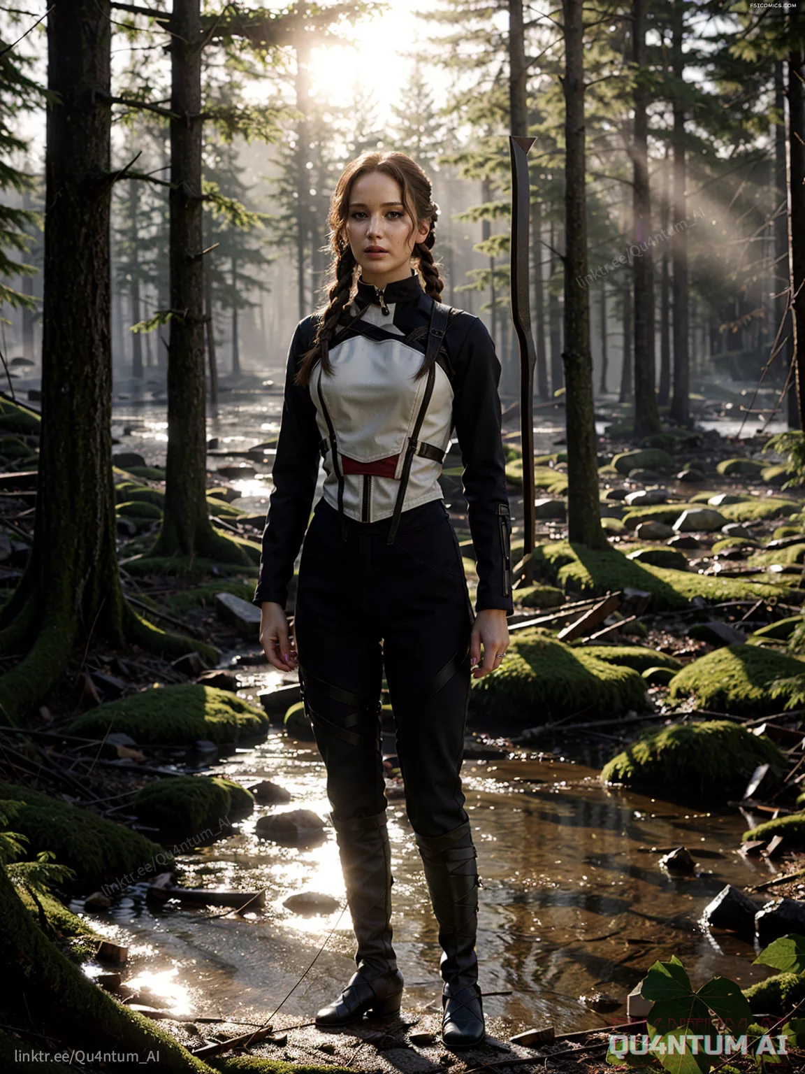 Jennifer Lawrence Hunger Games Katniss Everdeen QuantumAI FSIComics.com 22 - FSIComics Jennifer Lawrence Hunger Games Katniss Everdeen QuantumAI FSIComics.com 22 - FSIComics