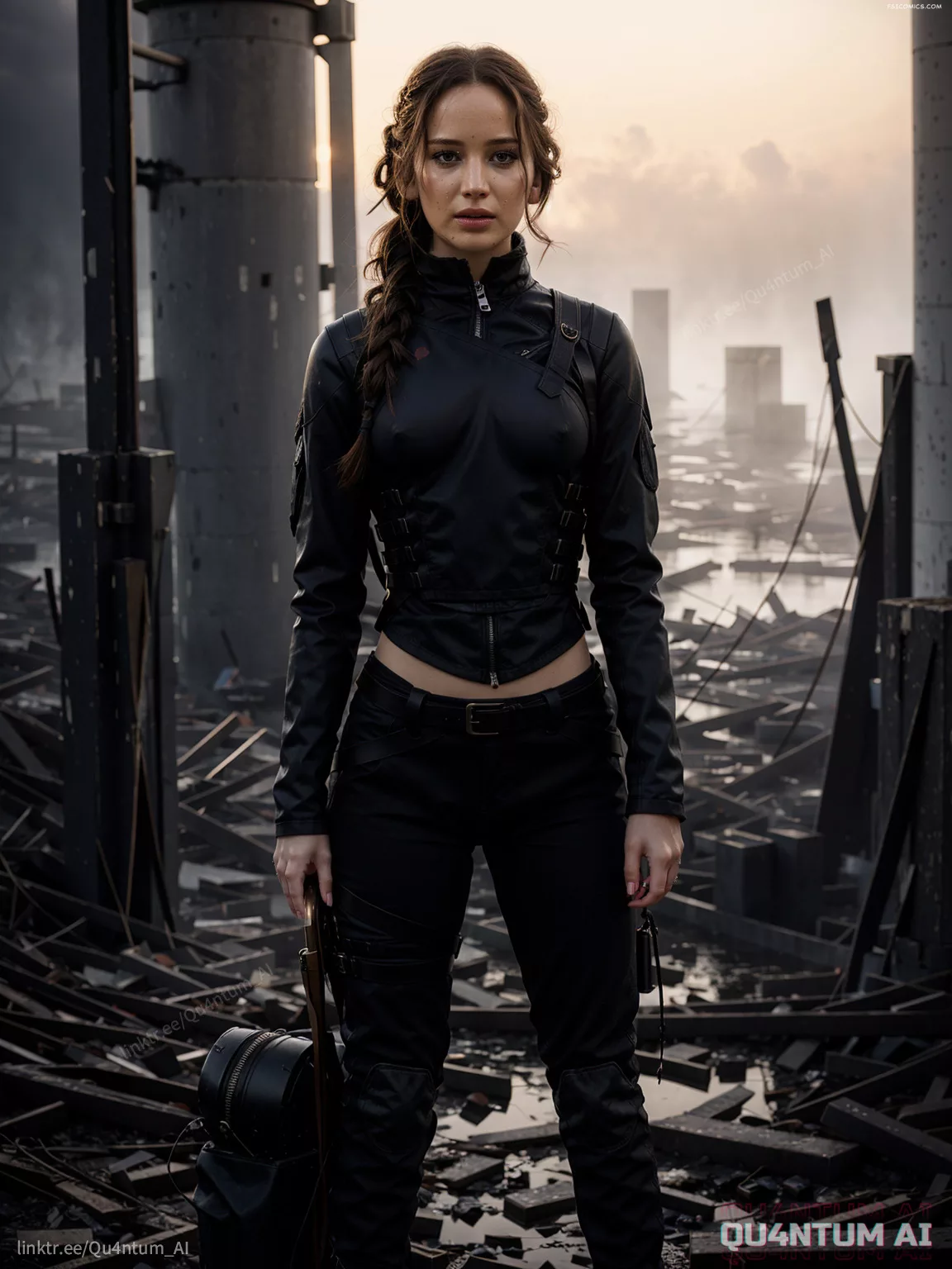 Jennifer Lawrence Hunger Games Katniss Everdeen QuantumAI FSIComics.com 24 - FSIComics Jennifer Lawrence Hunger Games Katniss Everdeen QuantumAI FSIComics.com 24 - FSIComics