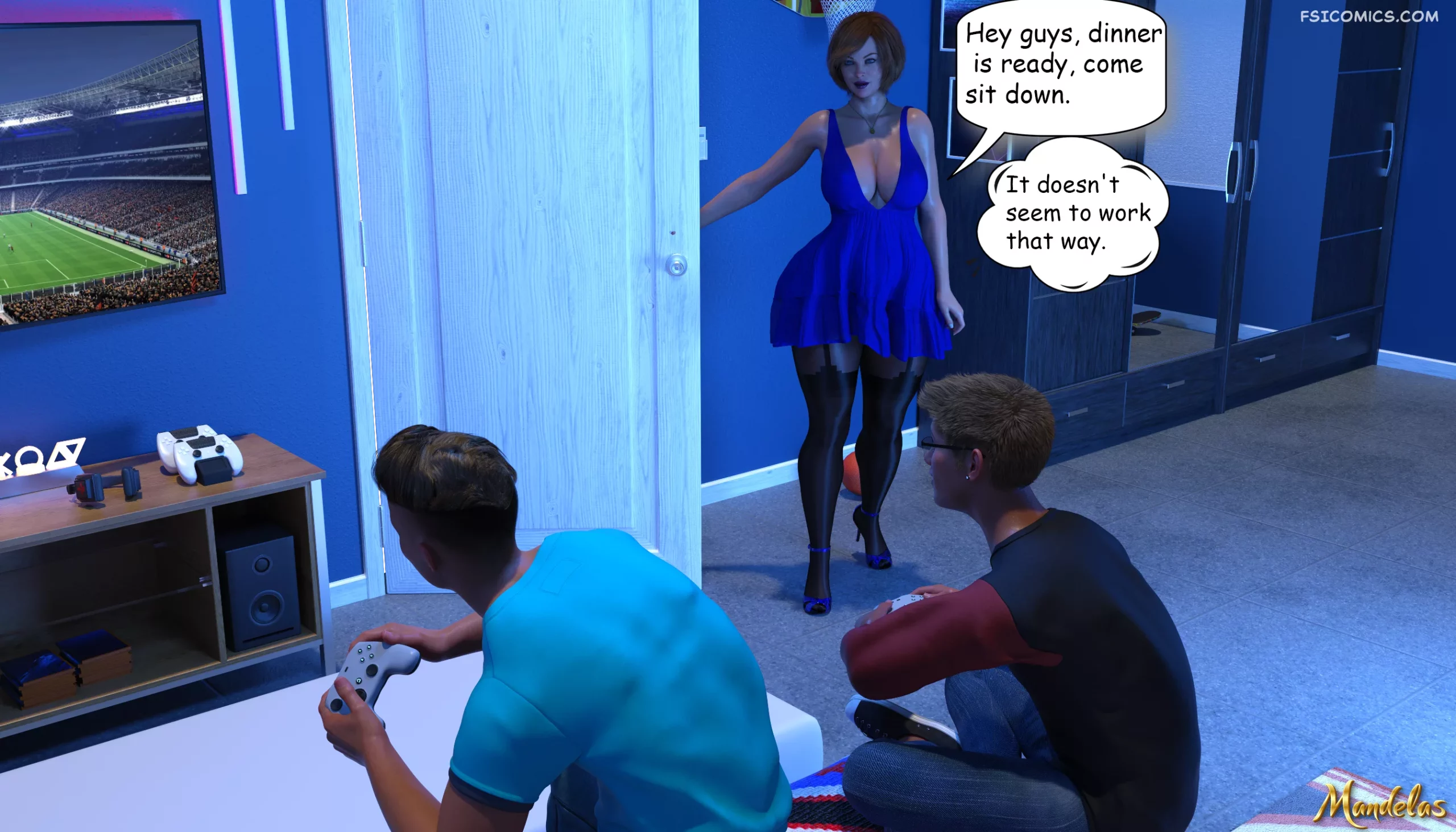 Lady Melinda Episode 1 The Guest Mandelas FSIComics.com 32 scaled - FSIComics