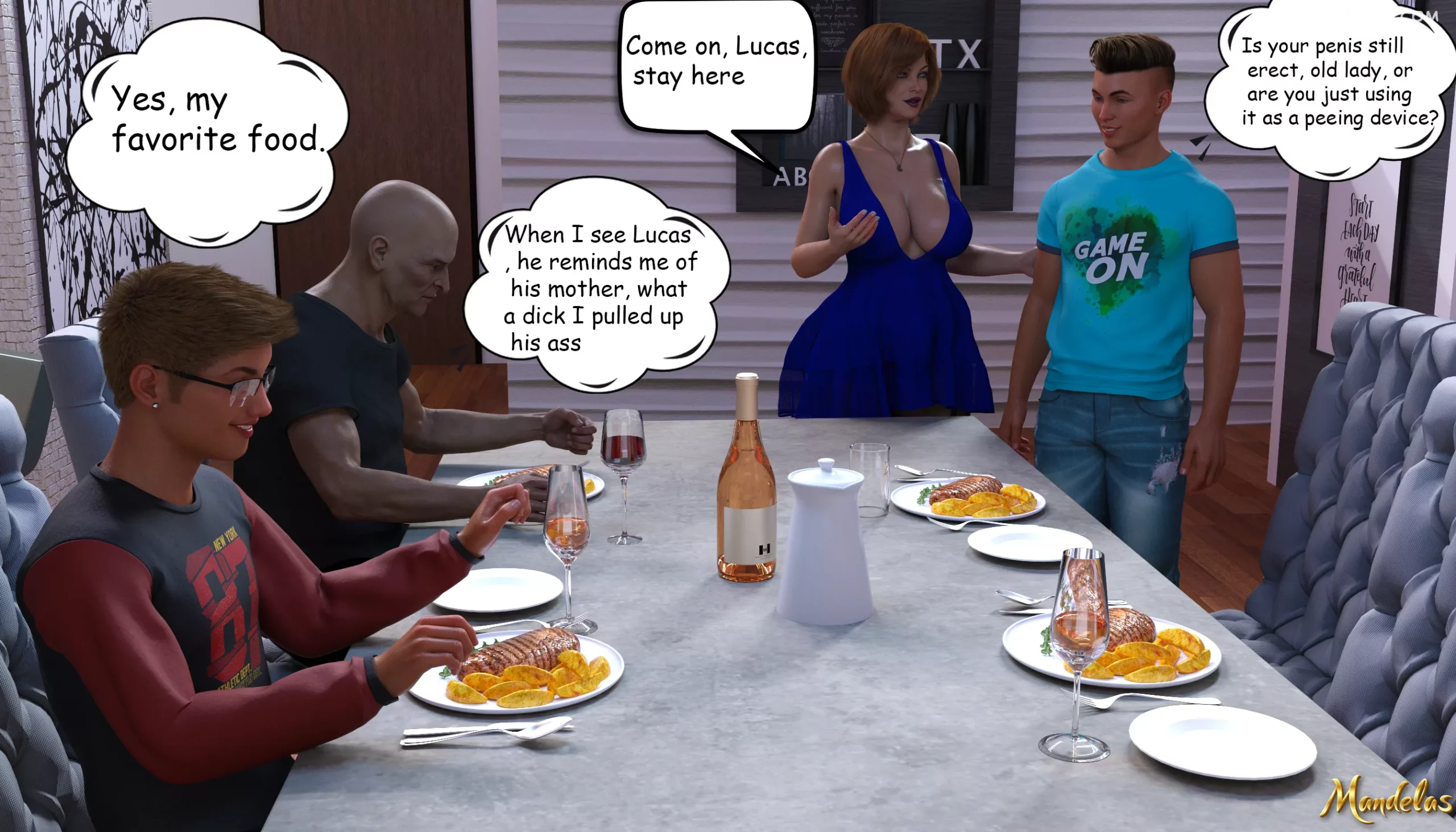 Lady Melinda Episode 1 The Guest Mandelas FSIComics.com 40 scaled - FSIComics