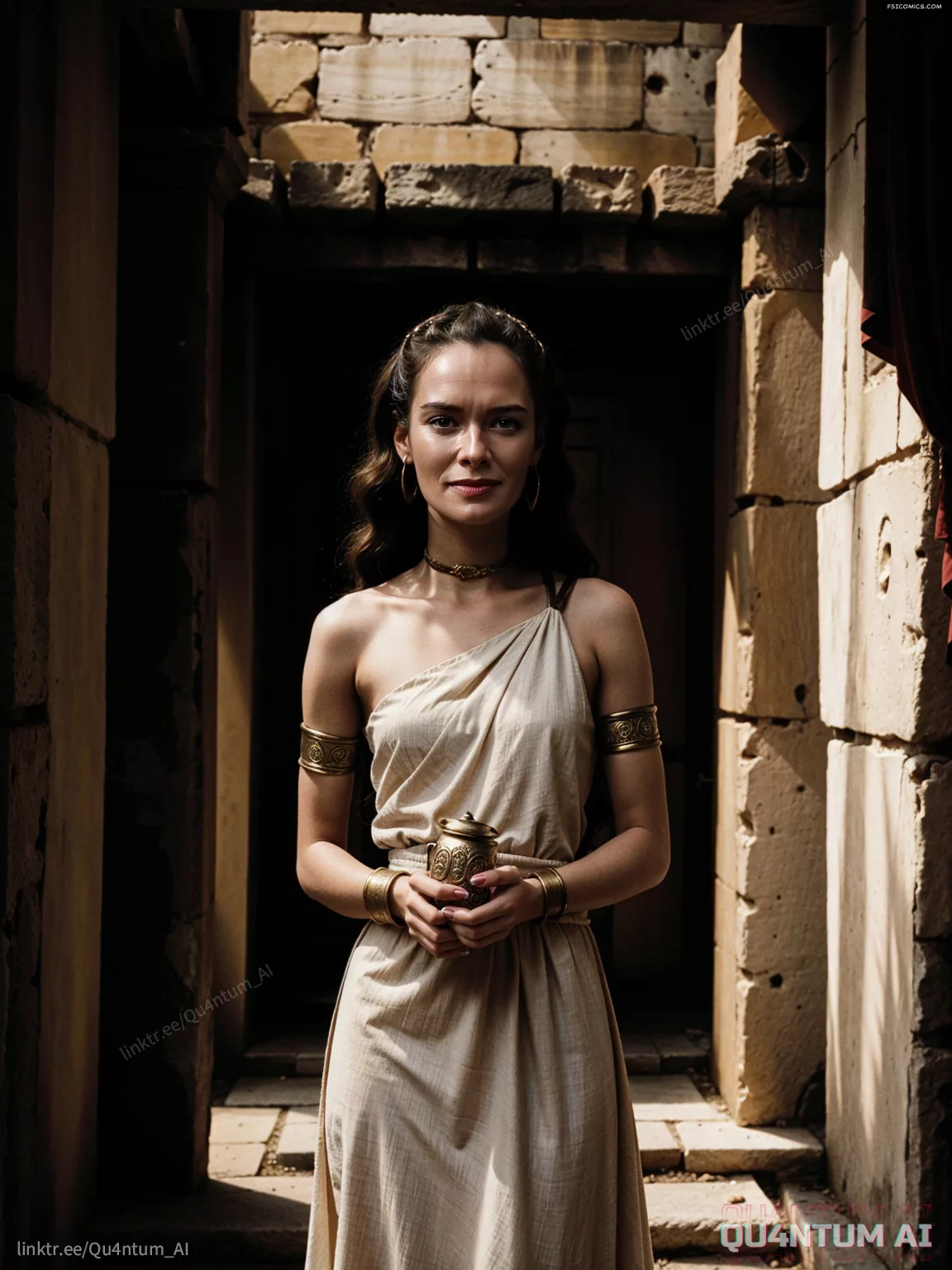 Lena Headey 300 Spartans Queen Gorgo Ancient Greece QuantumAI FSIComics.com 10 - FSIComics
