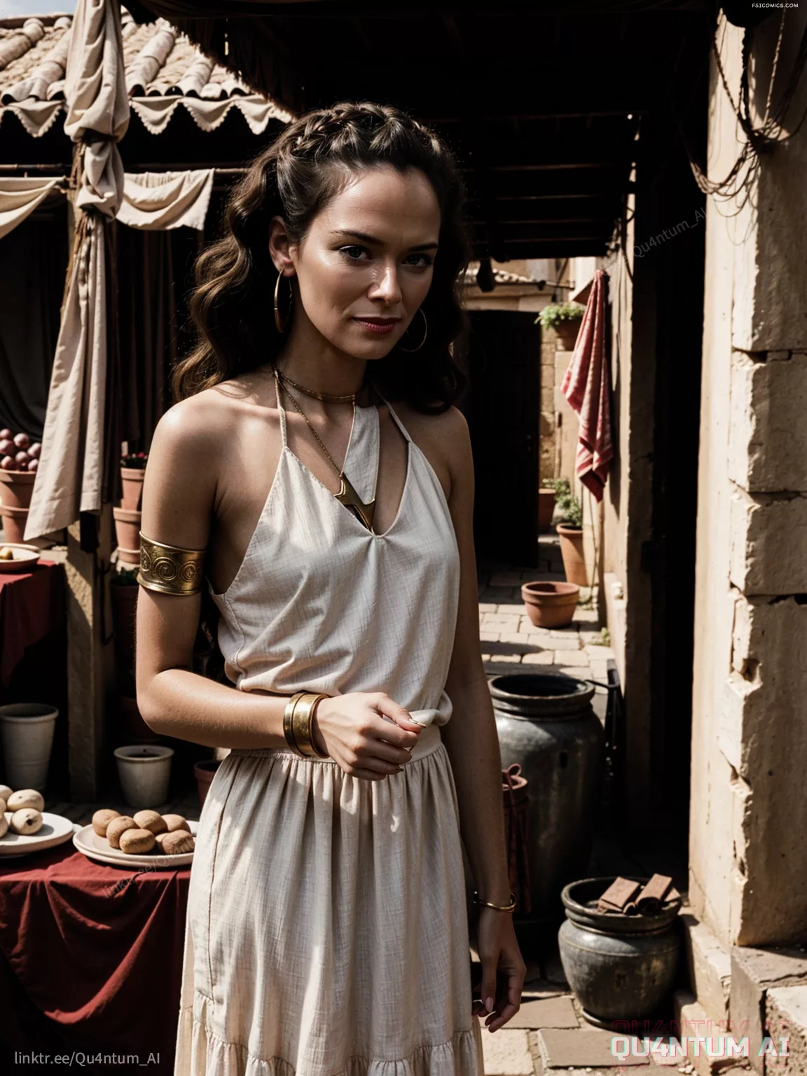 Lena Headey 300 Spartans Queen Gorgo Ancient Greece QuantumAI FSIComics.com 12 - FSIComics