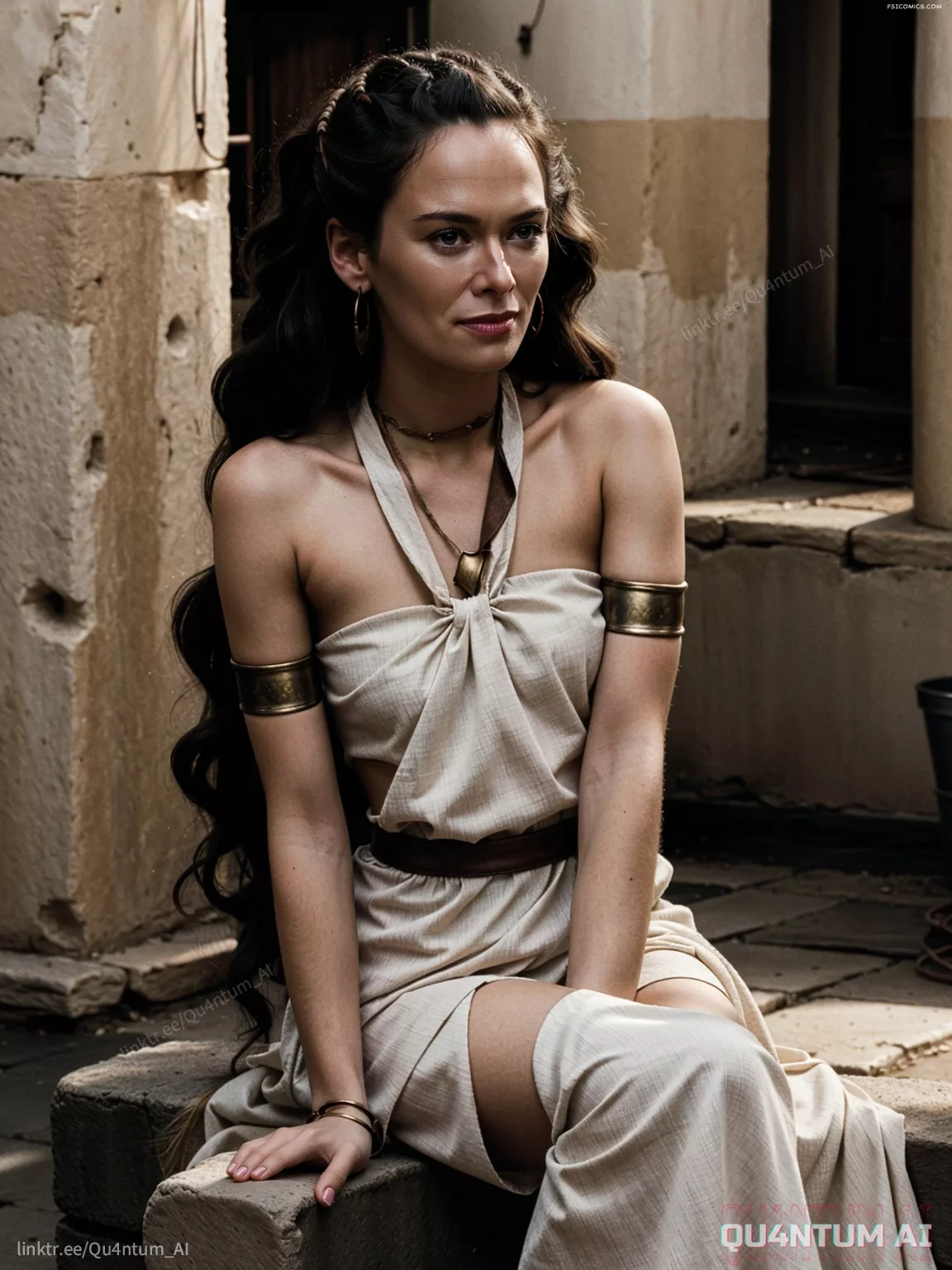 Lena Headey 300 Spartans Queen Gorgo Ancient Greece QuantumAI FSIComics.com 8 - FSIComics