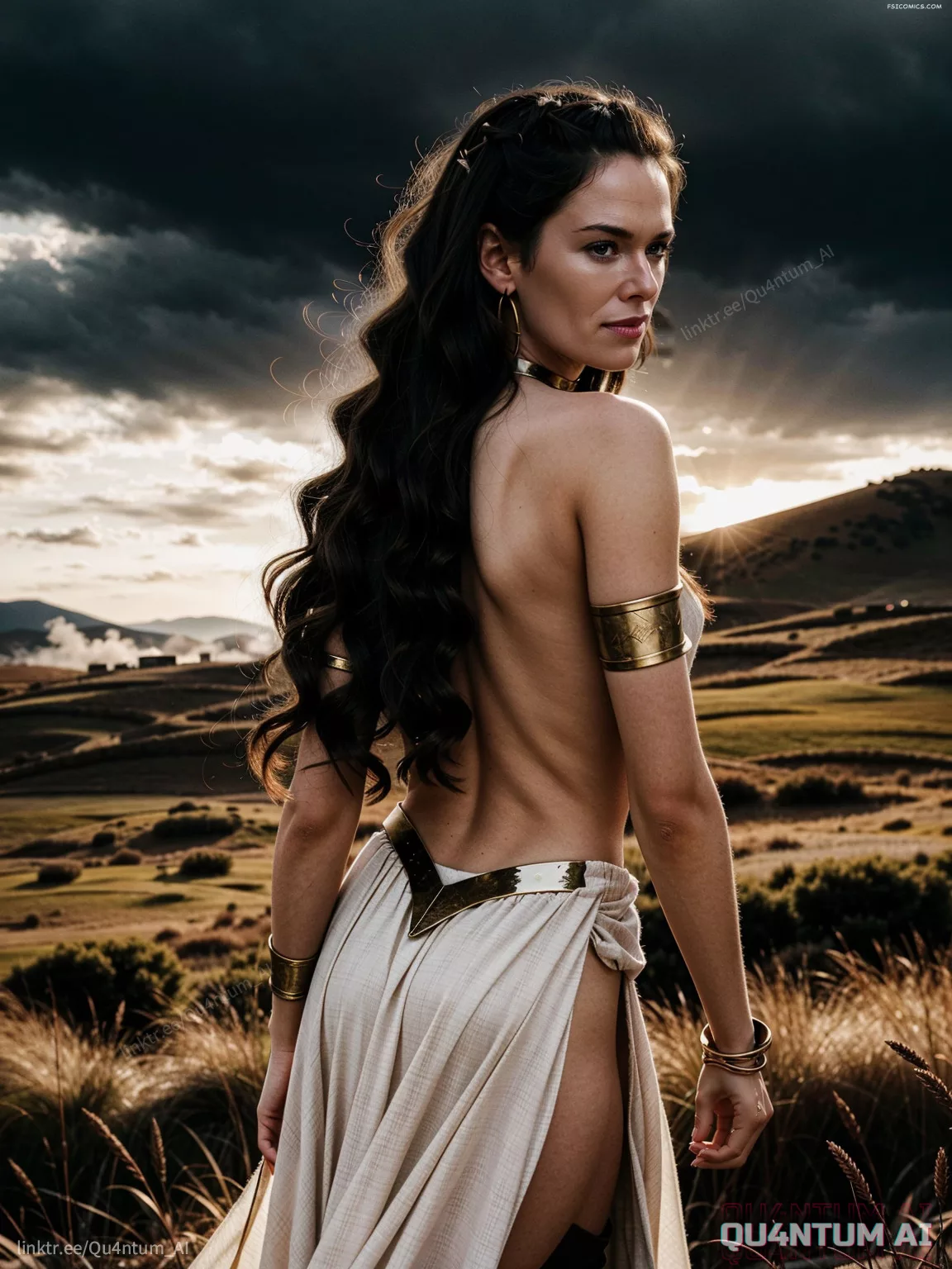 Lena Headey 300 Spartans Queen Gorgo Ancient Greece QuantumAI FSIComics.com 9 - FSIComics