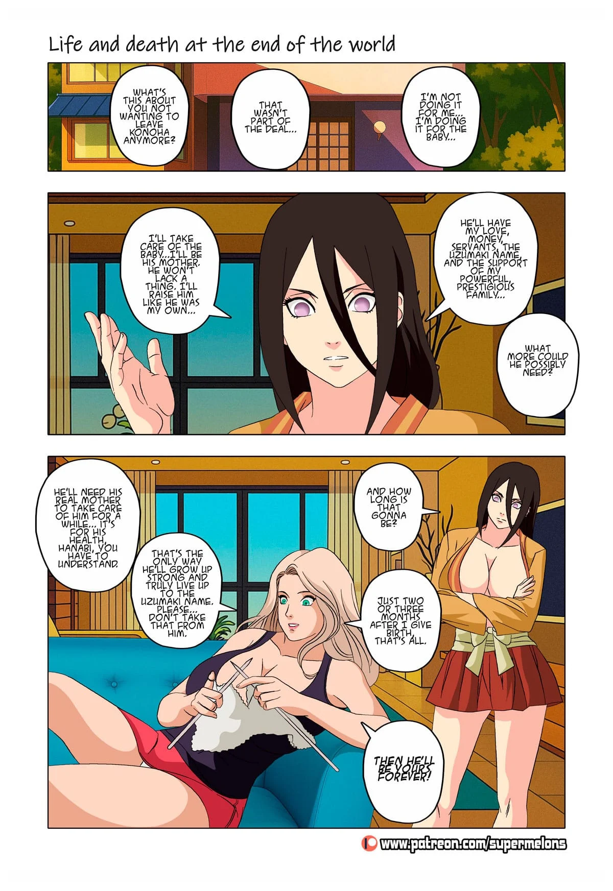 Life and Death at the End of the World Boruto Super Melons FSIComics.com 113 - FSIComics