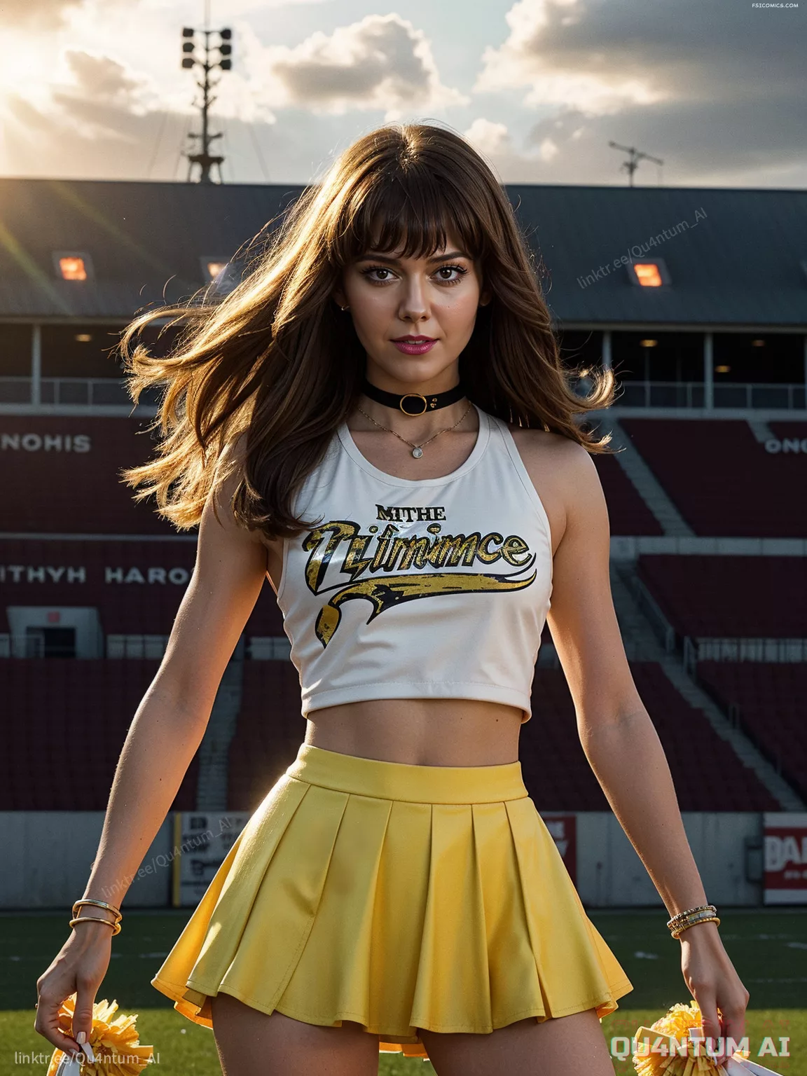 Mary Elizabeth Winstead Grindhouse Death Proof Retro Cheerleader QuantumAI FSIComics.com 01 00078 1977353979 QuantumAI - FSIComics
