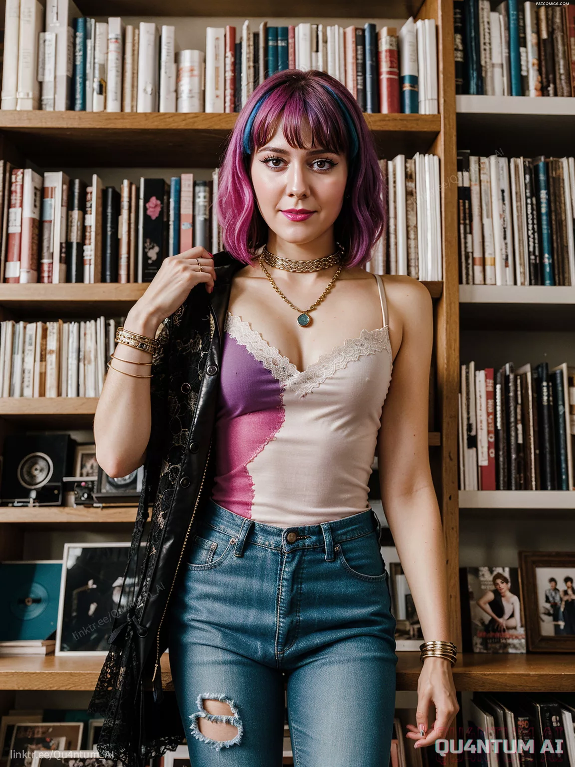 Mary Elizabeth Winstead Ramona Flowers Scott Pilgrim vs The World QuantumAI FSIComics.com 04 00010 1419629173 QuantumAI - FSIComics