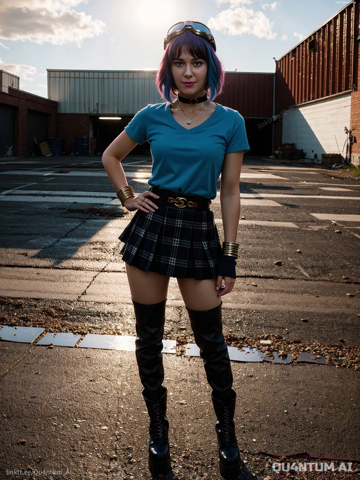 Mary Elizabeth Winstead Ramona Flowers Scott Pilgrim vs The World QuantumAI FSIComics.com 08 00058 3161009587 QuantumAI - FSIComics