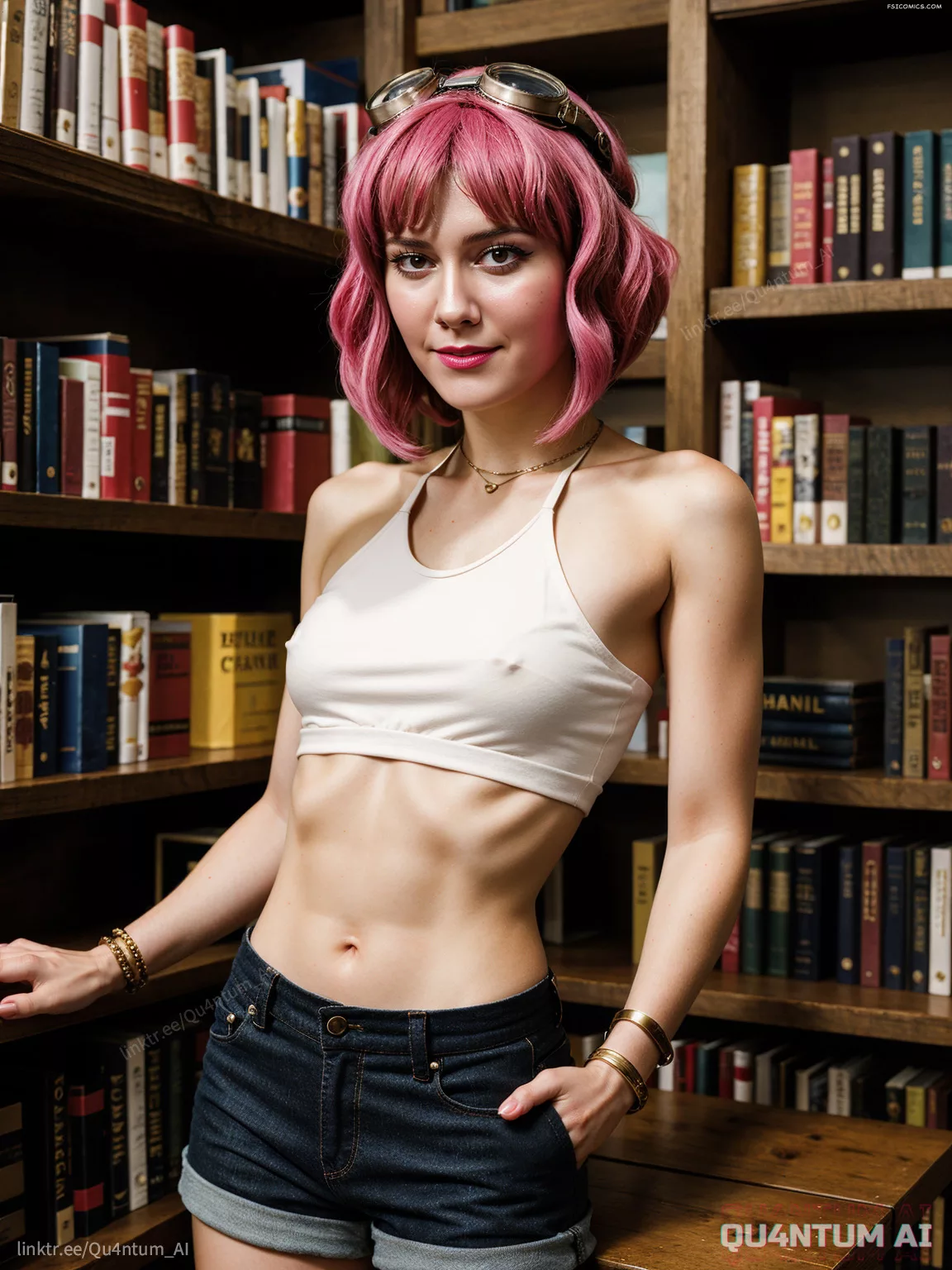 Mary Elizabeth Winstead Ramona Flowers Scott Pilgrim vs The World QuantumAI FSIComics.com 12 00383 2480980156 QuantumAI - FSIComics