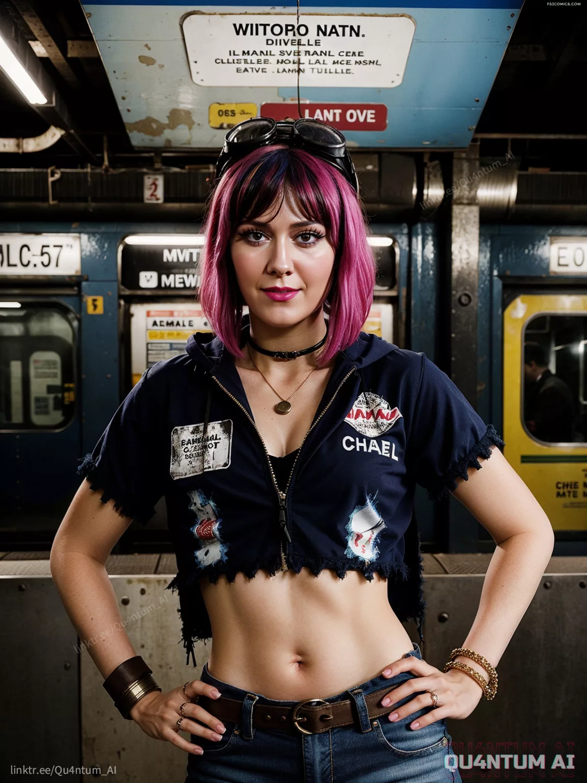 Mary Elizabeth Winstead Ramona Flowers Scott Pilgrim vs The World QuantumAI FSIComics.com 19 00508 776003241 QuantumAI - FSIComics