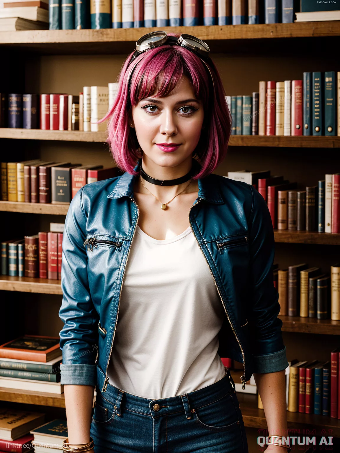 Mary Elizabeth Winstead Ramona Flowers Scott Pilgrim vs The World QuantumAI FSIComics.com 22 00540 53078007 QuantumAI - FSIComics