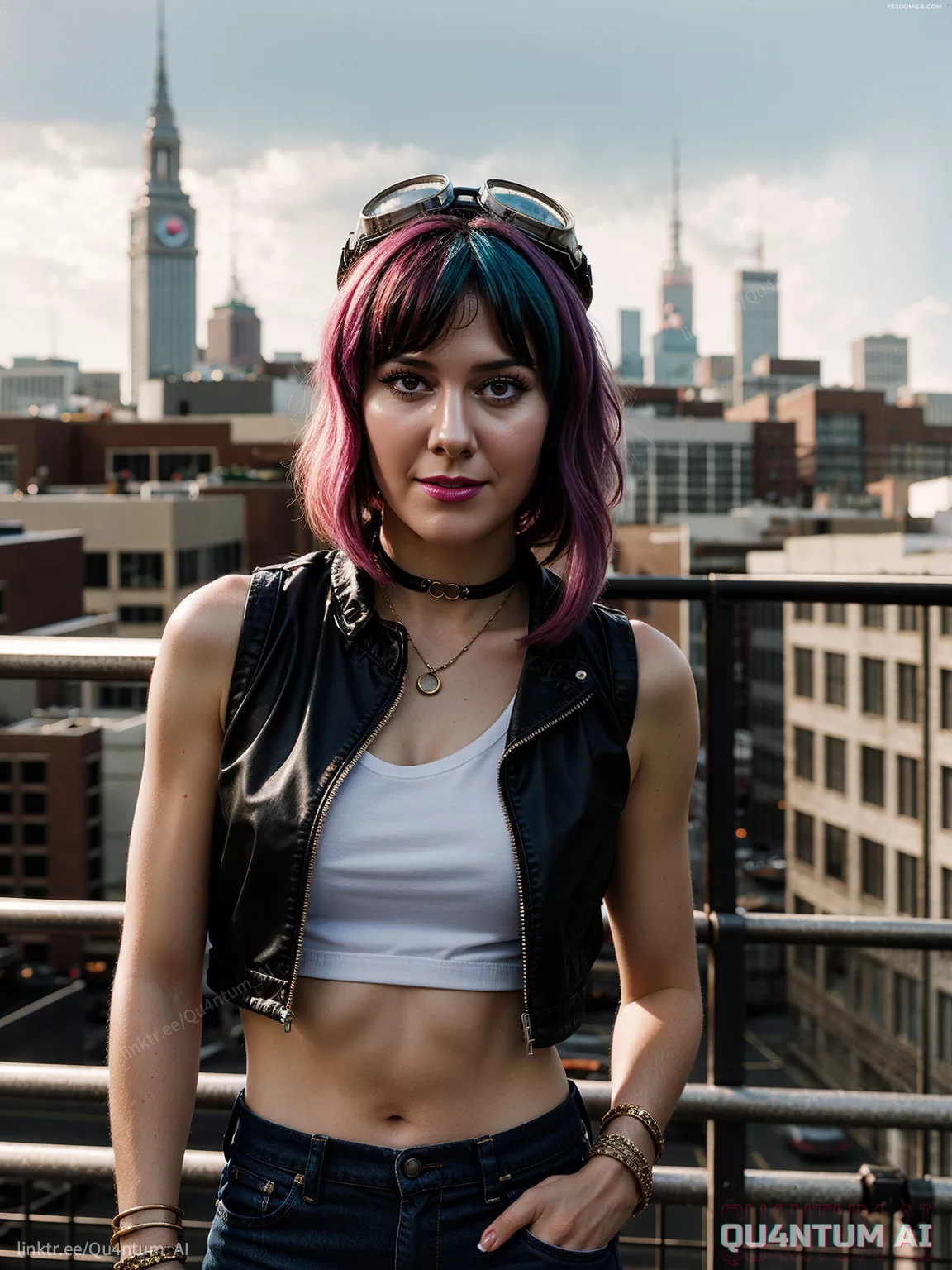 Mary Elizabeth Winstead Ramona Flowers Scott Pilgrim vs The World QuantumAI FSIComics.com 23 00571 3800056859 QuantumAI - FSIComics
