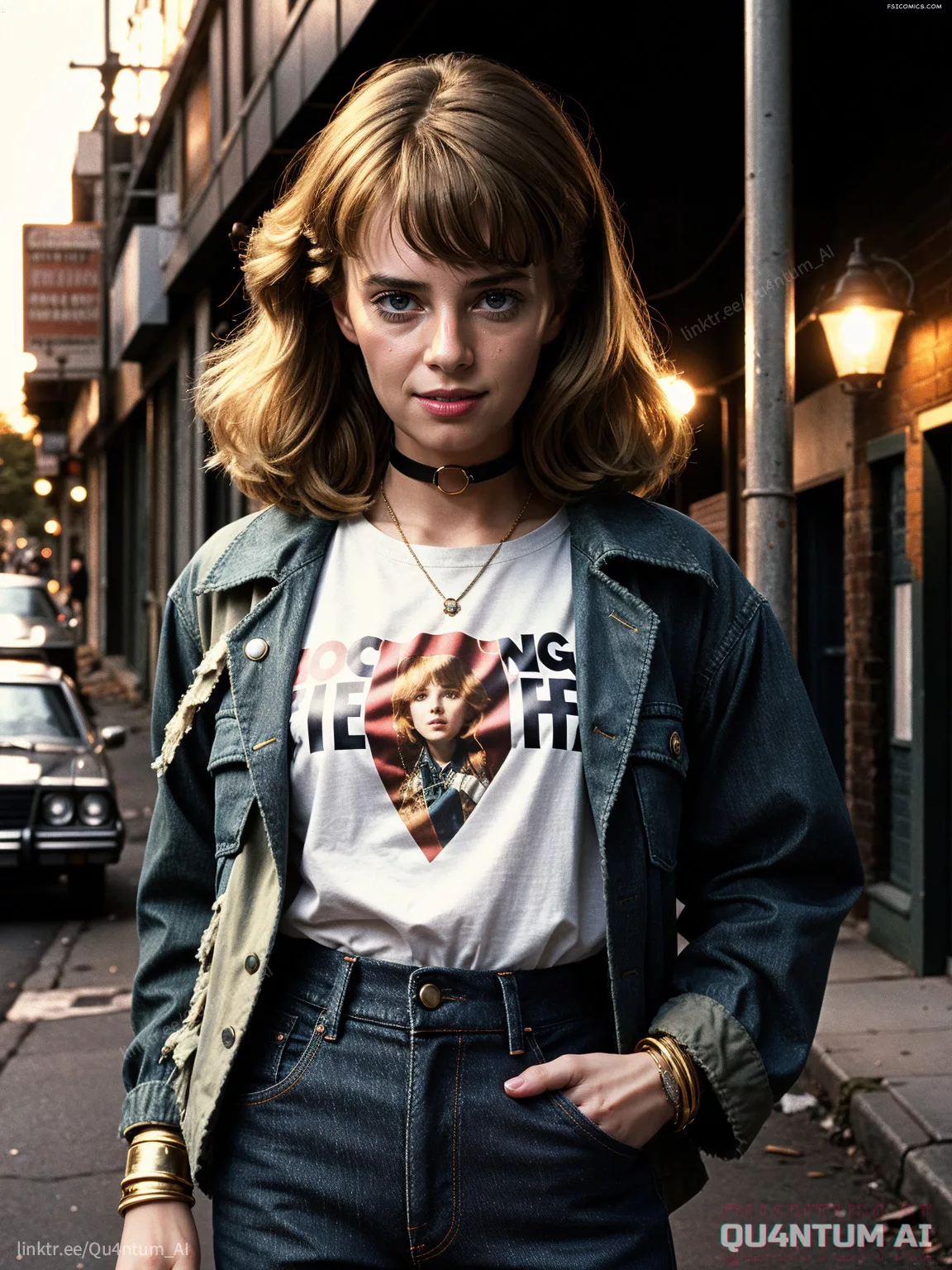 Maya Hawke Stranger Things Ahoy Ice Cream 1980s Vintage Classic QuantumAI FSIComics.com 00105 3505256794 QuantumAI - FSIComics Maya Hawke Stranger Things Ahoy Ice Cream 1980s Vintage Classic QuantumAI FSIComics.com 00105 3505256794 QuantumAI - FSIComics