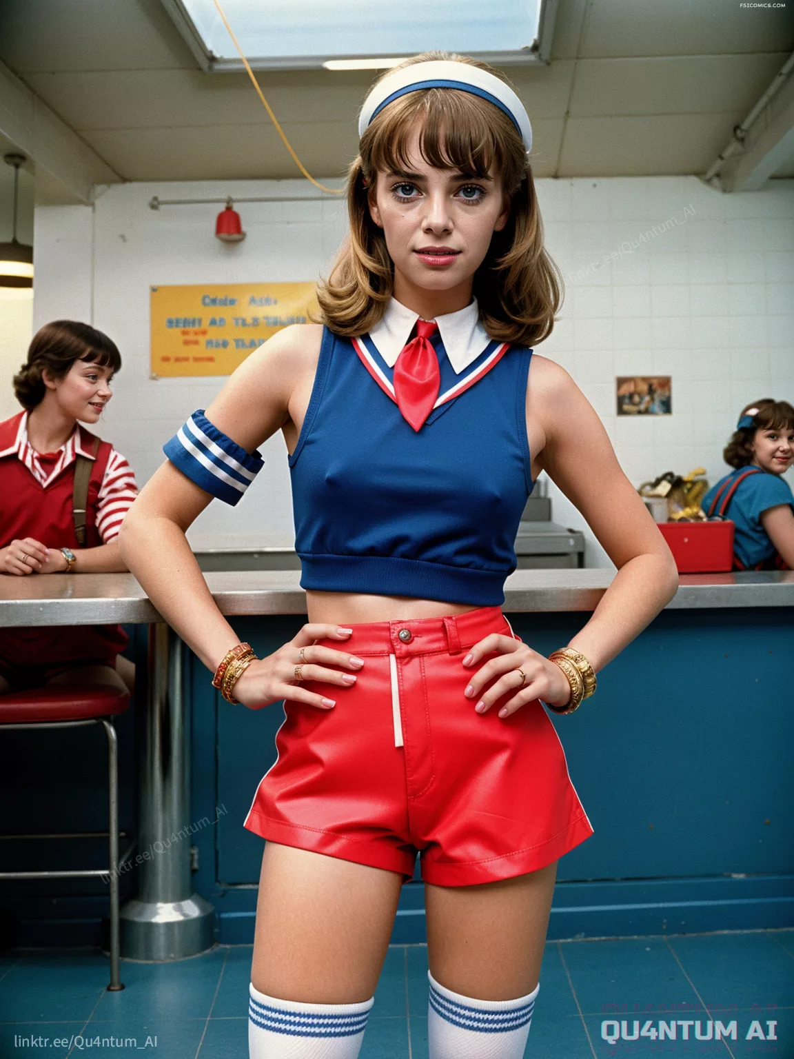 Maya Hawke Stranger Things Ahoy Ice Cream 1980s Vintage Classic QuantumAI FSIComics.com 00302 2593352998 QuantumAI - FSIComics Maya Hawke Stranger Things Ahoy Ice Cream 1980s Vintage Classic QuantumAI FSIComics.com 00302 2593352998 QuantumAI - FSIComics