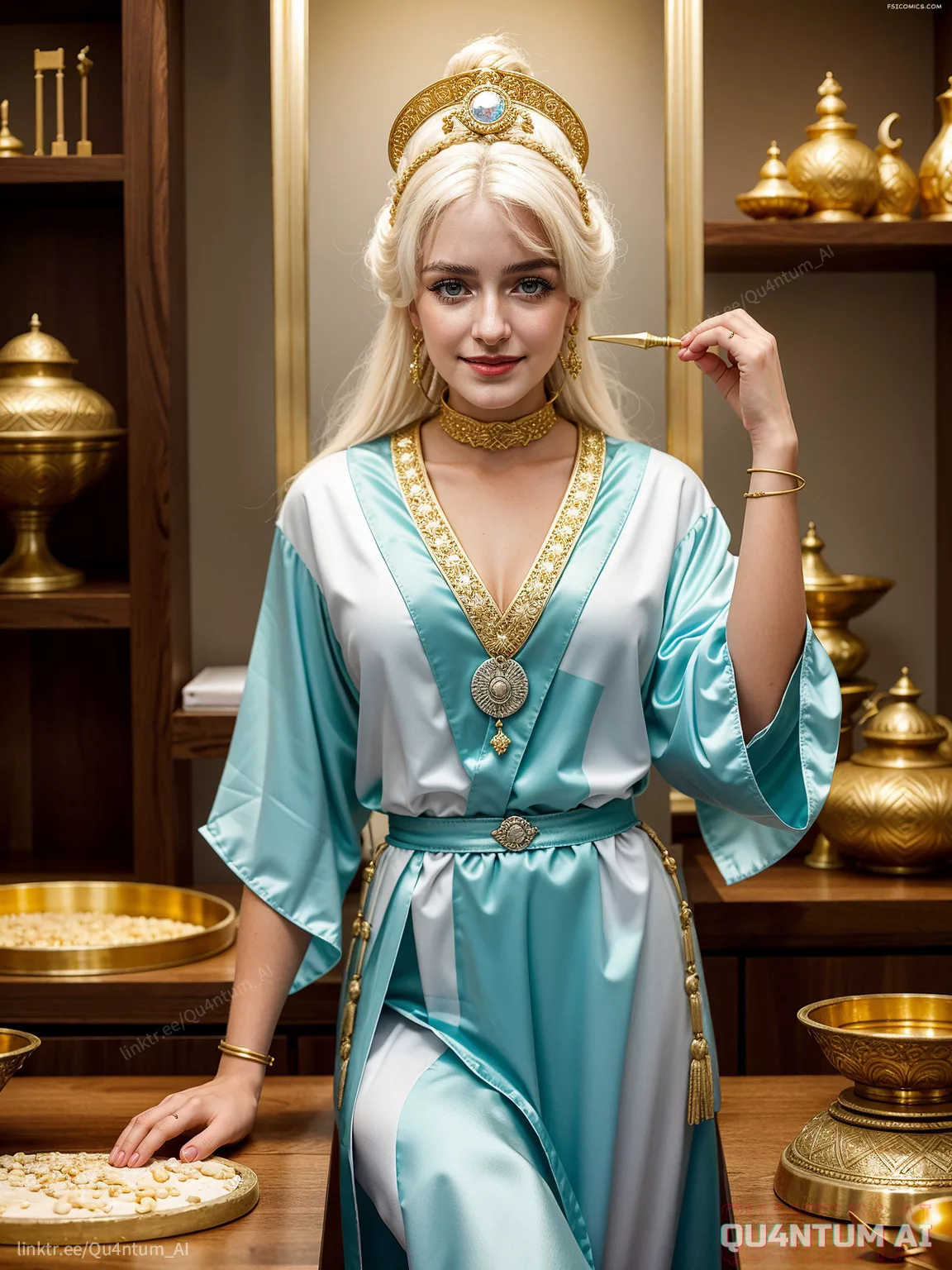 McKenna Grace Ancient Greece Goddess QuantumAI FSIComics.com 12 00183 2849844822 QuantumAI - FSIComics