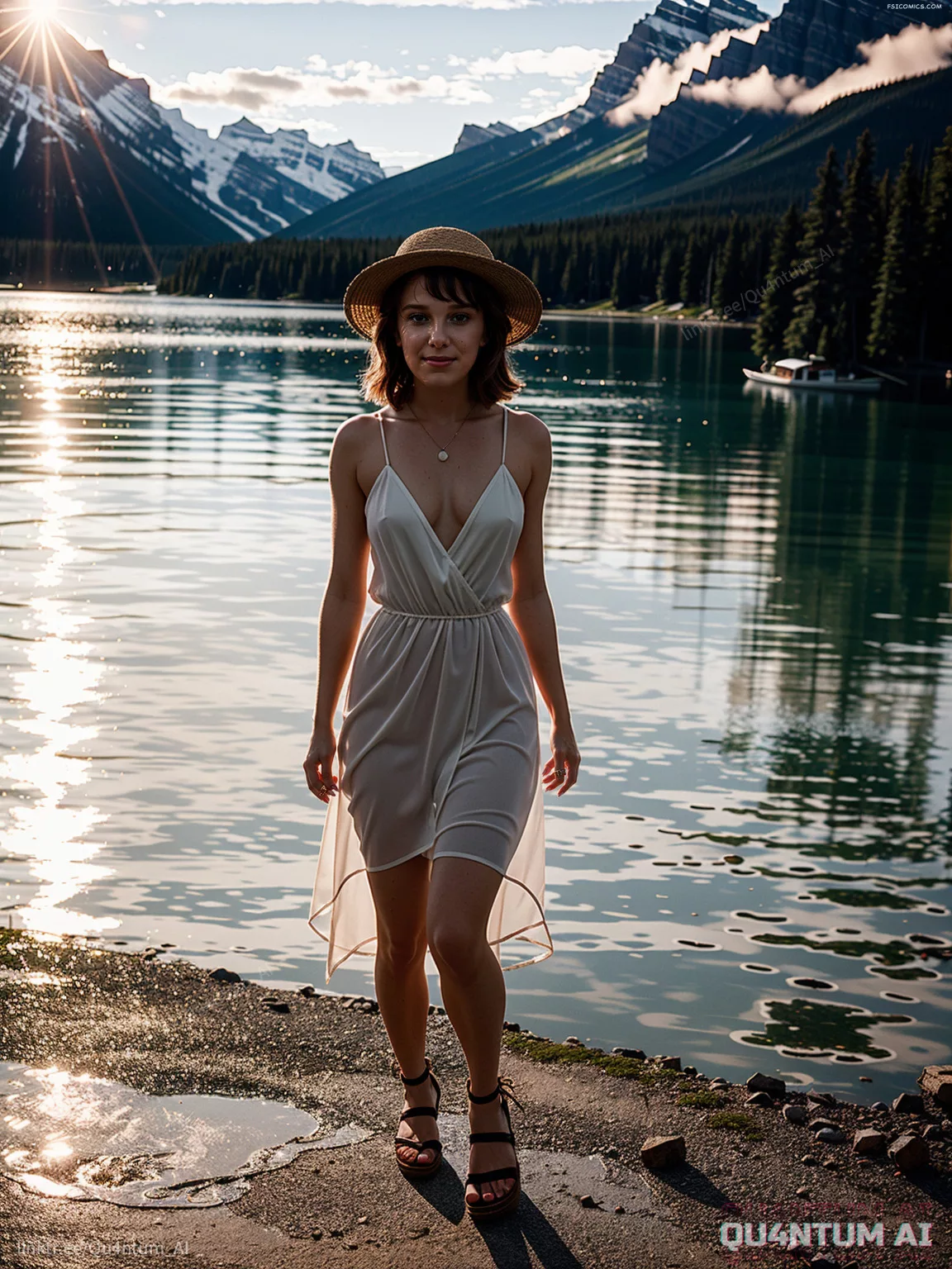 Millie Bobby Brown Banff National Park Stranger Things Mills Hike Netflix QuantumAI FSIComics.com 12 - FSIComics Millie Bobby Brown Banff National Park Stranger Things Mills Hike Netflix QuantumAI FSIComics.com 12 - FSIComics