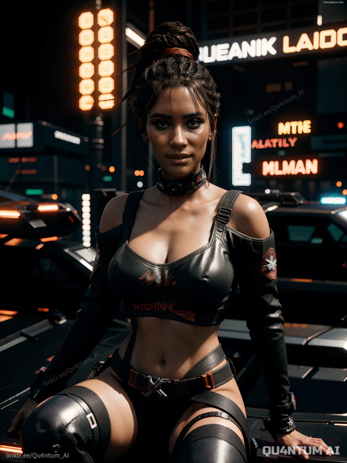 Panam Palmer Cyberpunk 2077 NightCity QuantumAI FSIComics.com 12 - FSIComics Panam Palmer Cyberpunk 2077 NightCity QuantumAI FSIComics.com 12 - FSIComics
