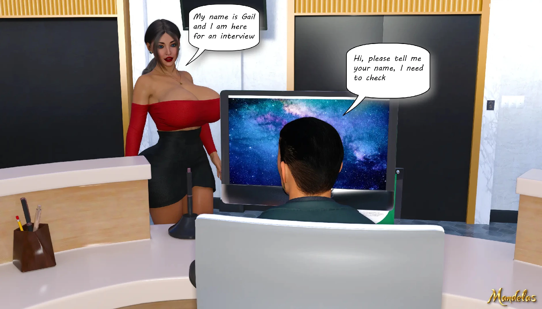 The Adventures of Gail Chapter 1 Mandelas FSIComics.com 20 - FSIComics