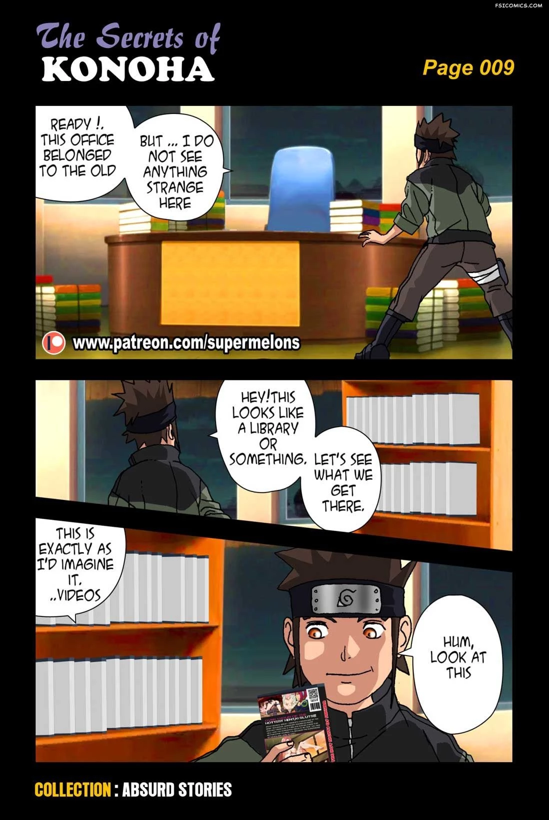 The Secrets of Konoha Naruto Super Melons FSIComics.com 10 - FSIComics