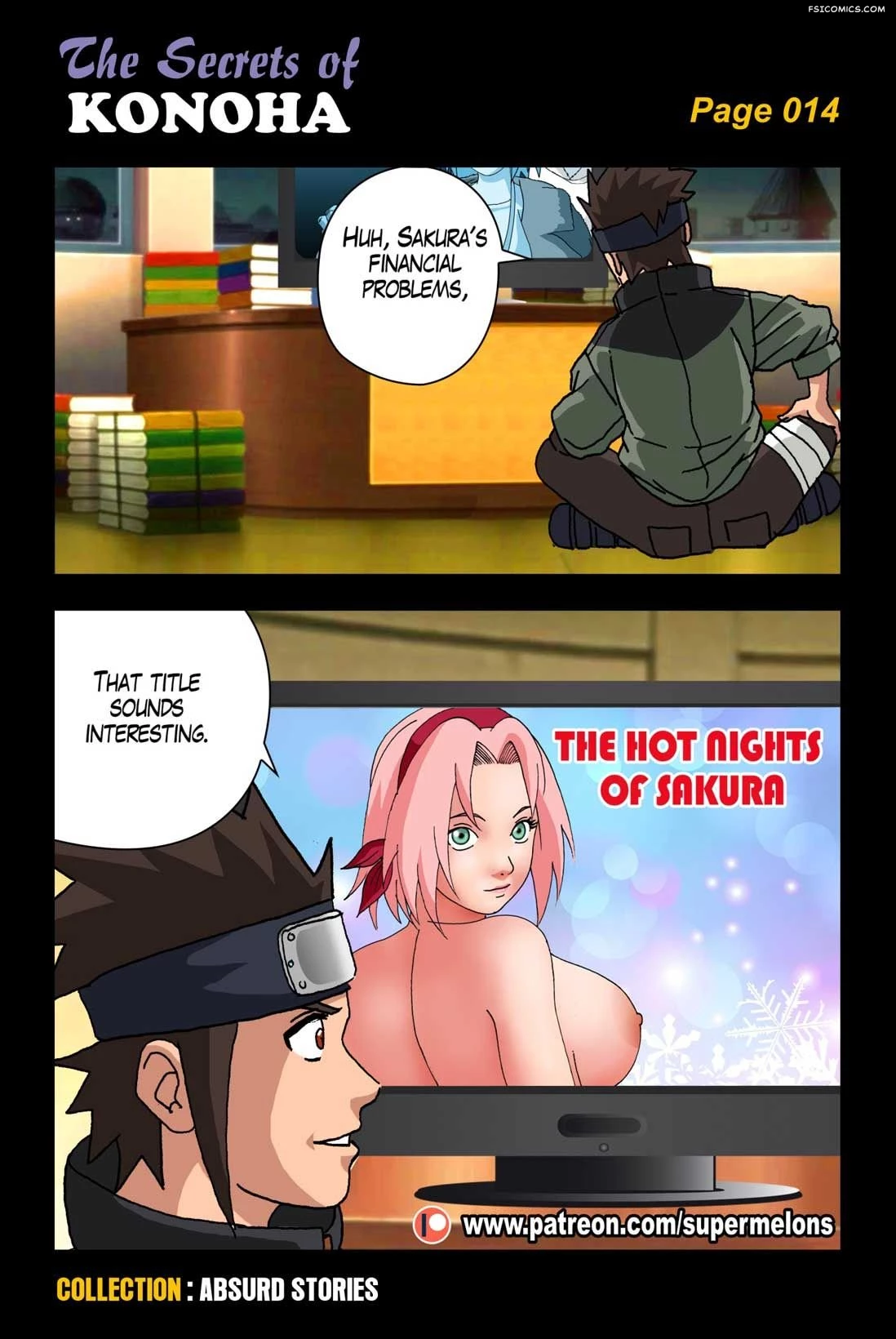 The Secrets of Konoha Naruto Super Melons FSIComics.com 15 - FSIComics