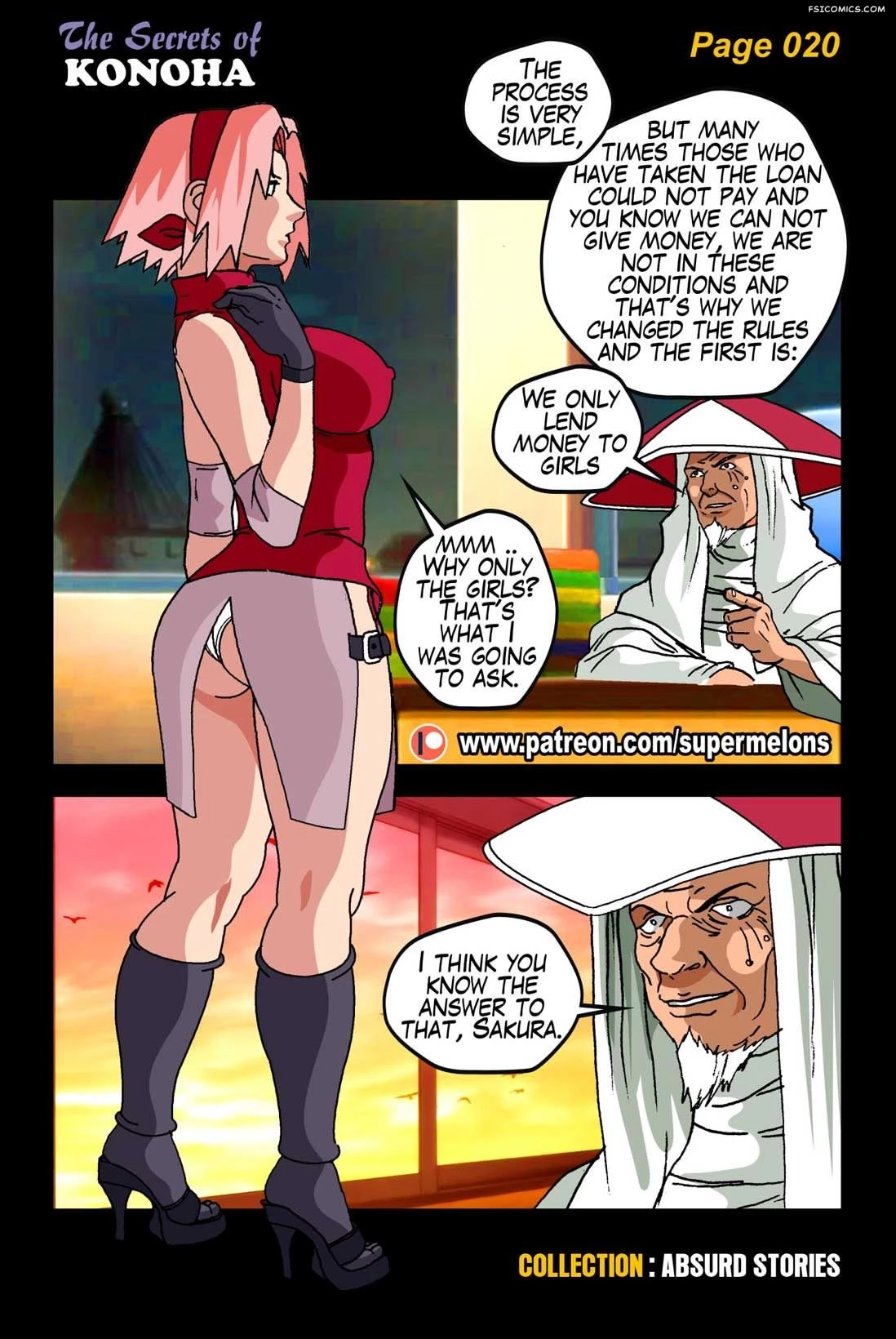 The Secrets of Konoha Naruto Super Melons FSIComics.com 21 - FSIComics