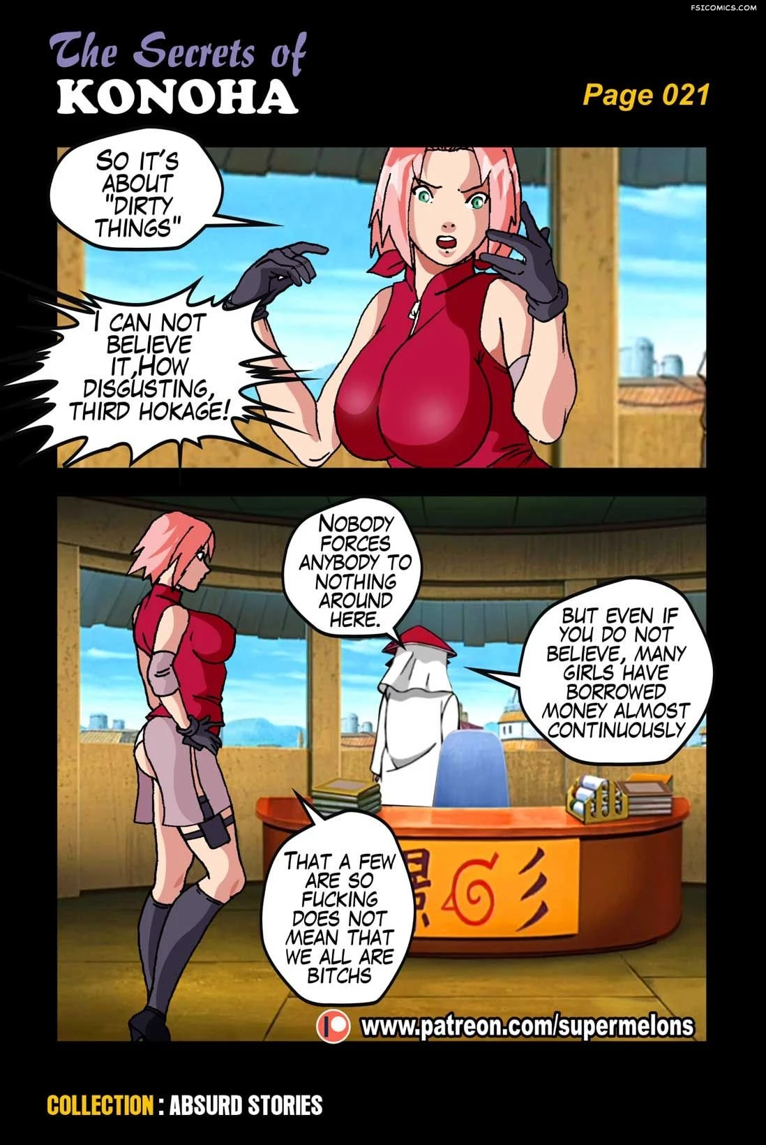 The Secrets of Konoha Naruto Super Melons FSIComics.com 22 - FSIComics