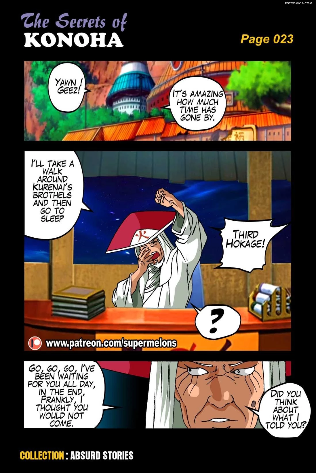 The Secrets of Konoha Naruto Super Melons FSIComics.com 24 - FSIComics