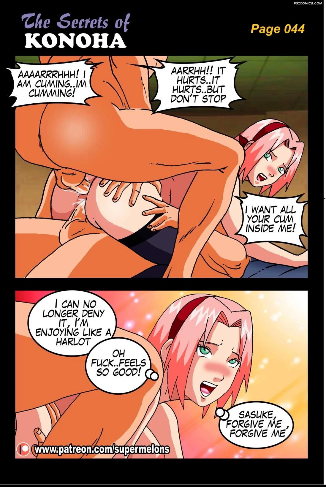 The Secrets of Konoha Naruto Super Melons FSIComics.com 45 - FSIComics
