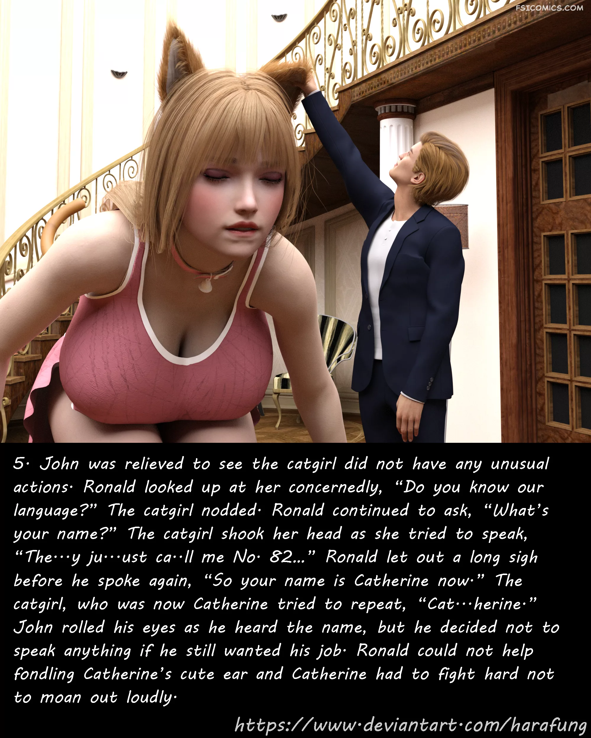 cat girl slave harafung 005 - FSIComics cat girl slave harafung 005 - FSIComics