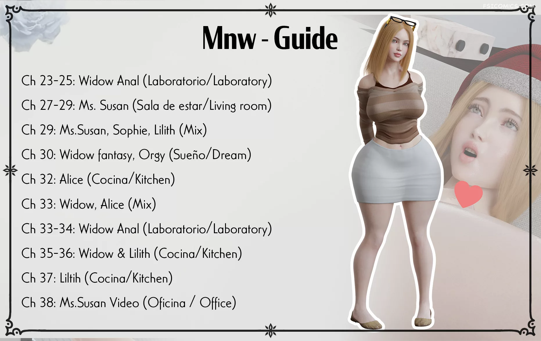 chapter guide rose blue 3d 002 - FSIComics chapter guide rose blue 3d 002 - FSIComics
