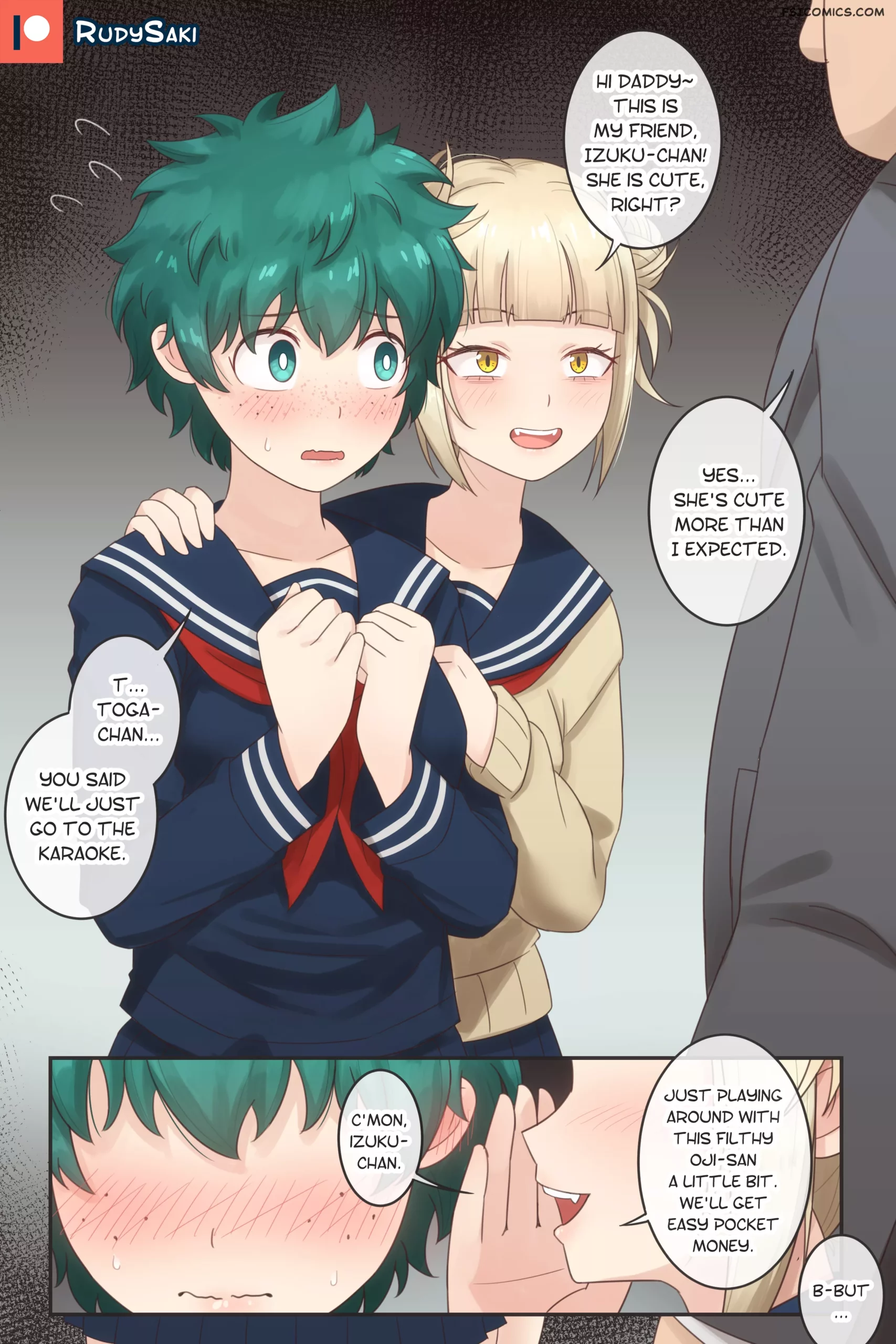 deku amp toga rudy saki 001 scaled - FSIComics