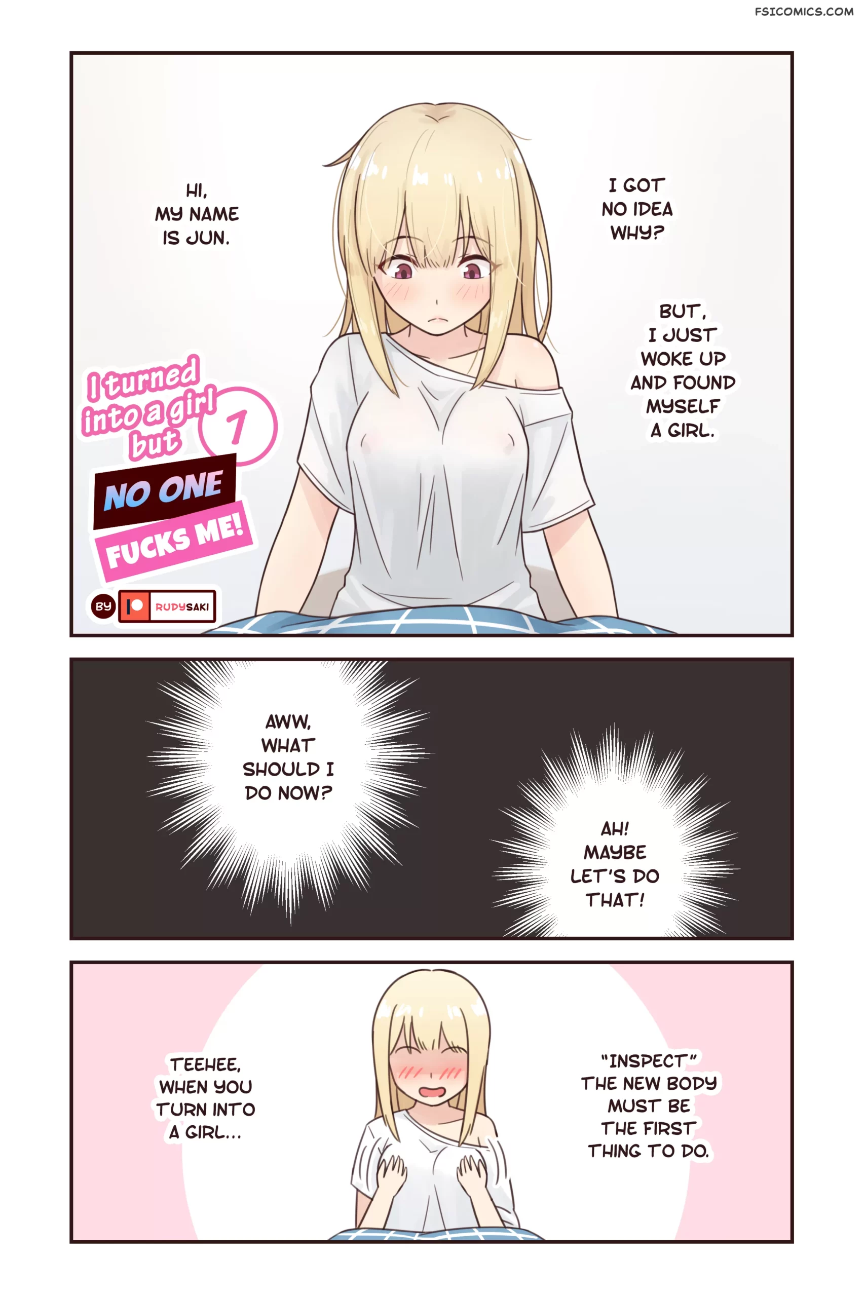 i turned into a girl but no one fucks me rudy saki 001 scaled - FSIComics