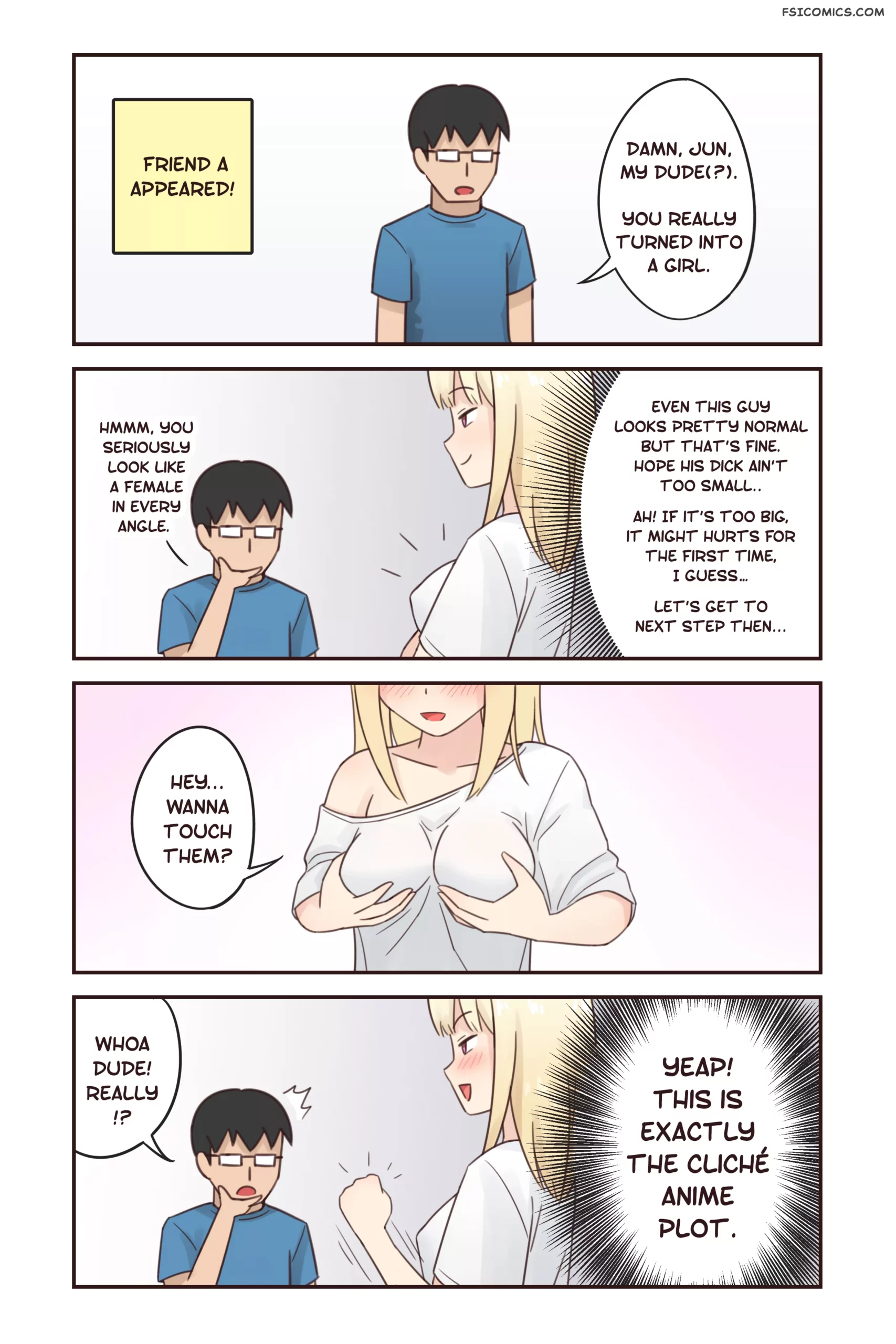 i turned into a girl but no one fucks me rudy saki 006 scaled - FSIComics