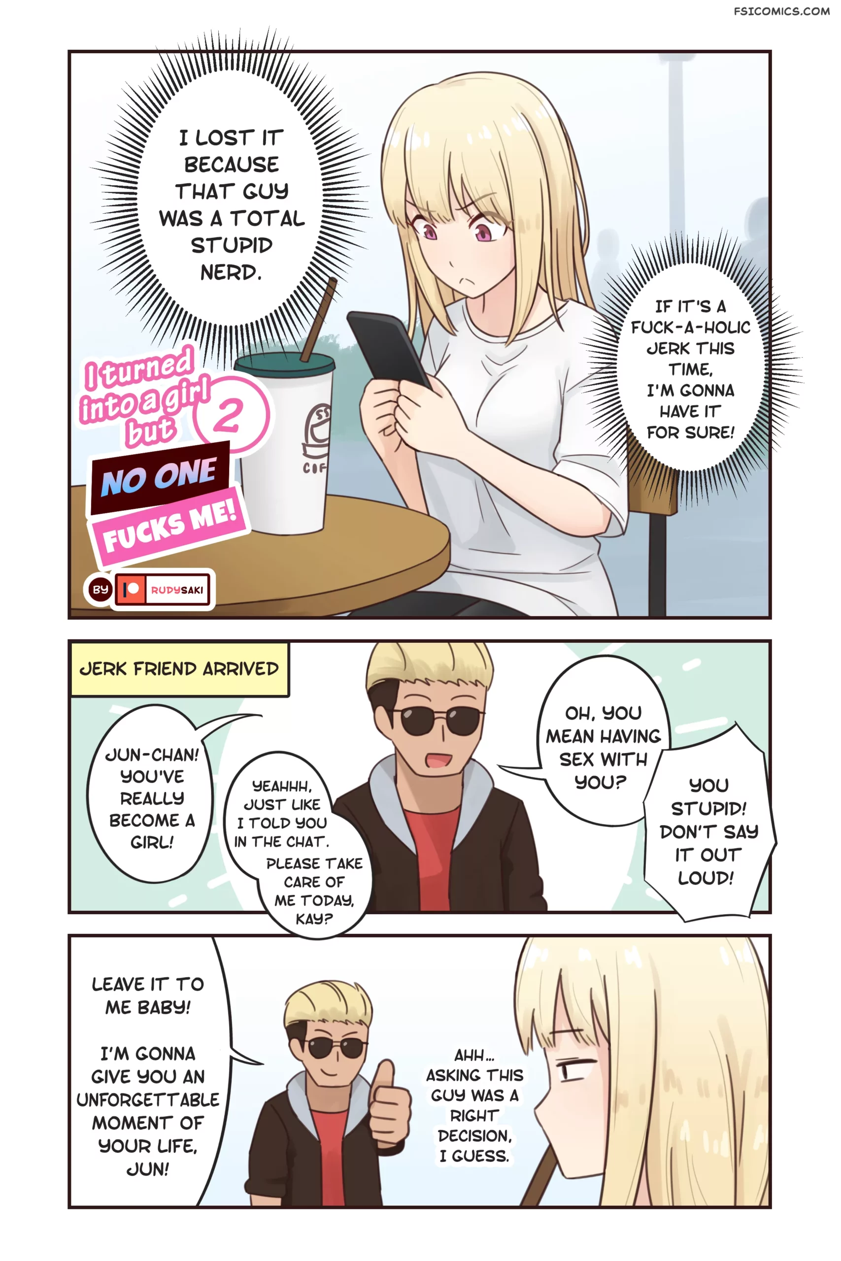 i turned into a girl but no one fucks me rudy saki 010 scaled - FSIComics
