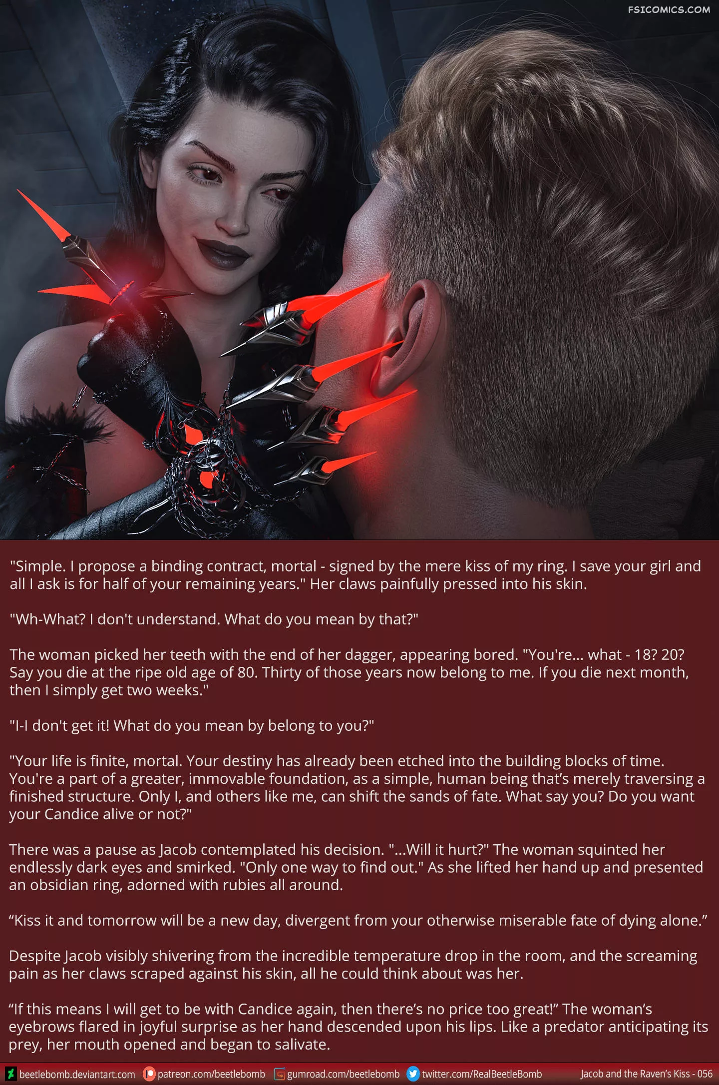 jacob and the ravens kiss chapter 1 beetlebomb 056 - FSIComics jacob and the ravens kiss chapter 1 beetlebomb 056 - FSIComics