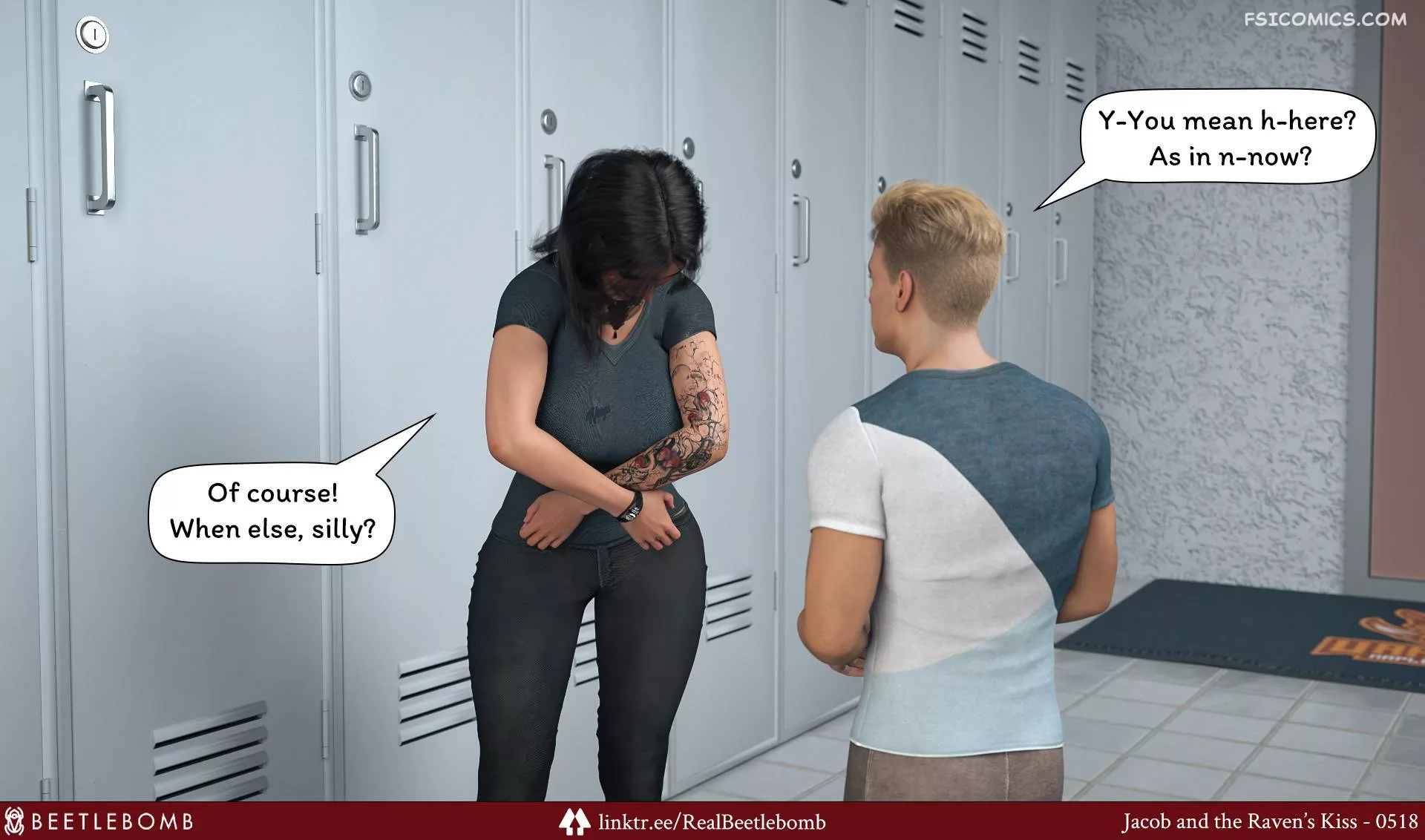 jacob and the ravens kiss chapter 2 beetlebomb 266 - FSIComics