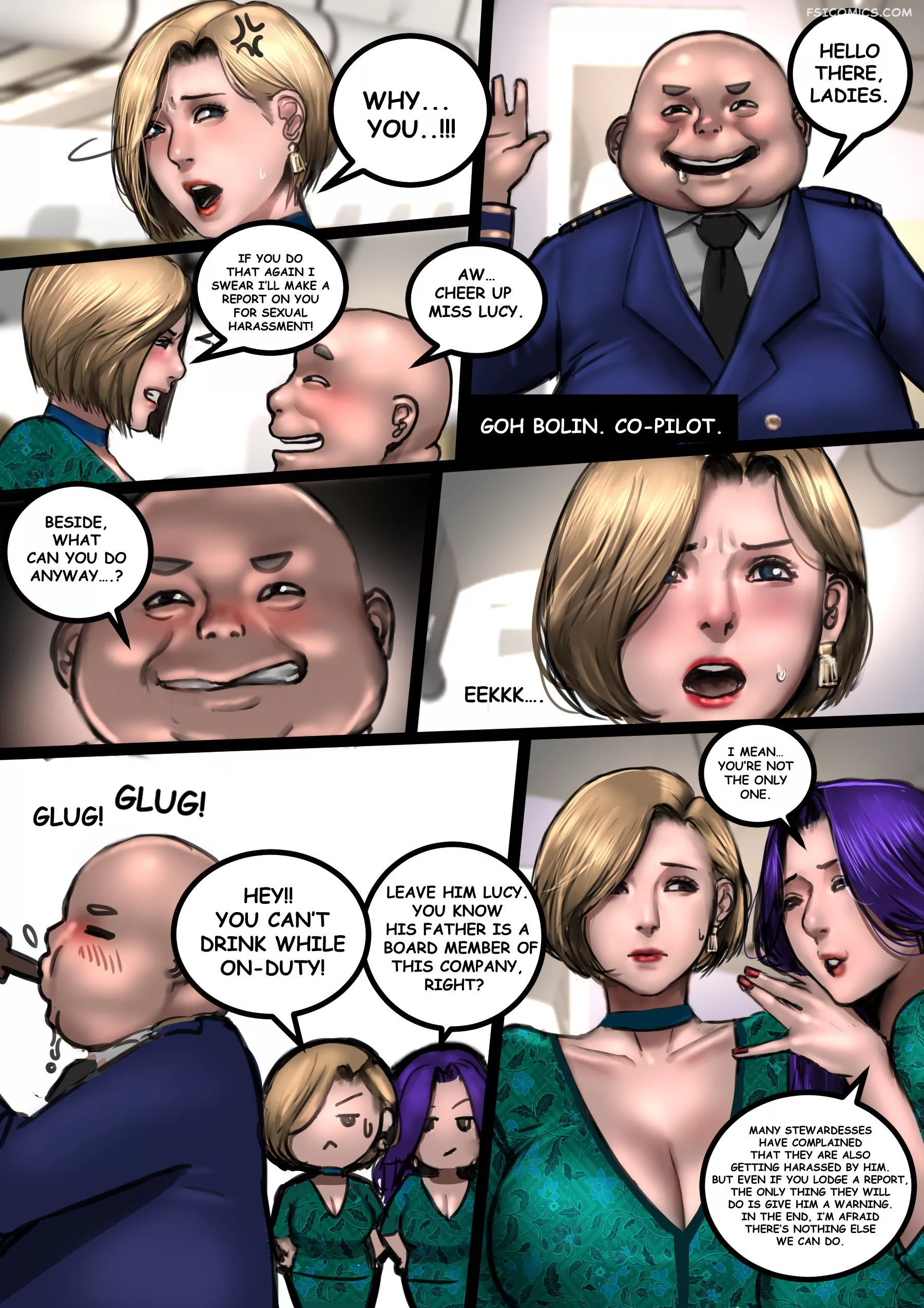 milf airline pilot side story scarlettann 007 - FSIComics
