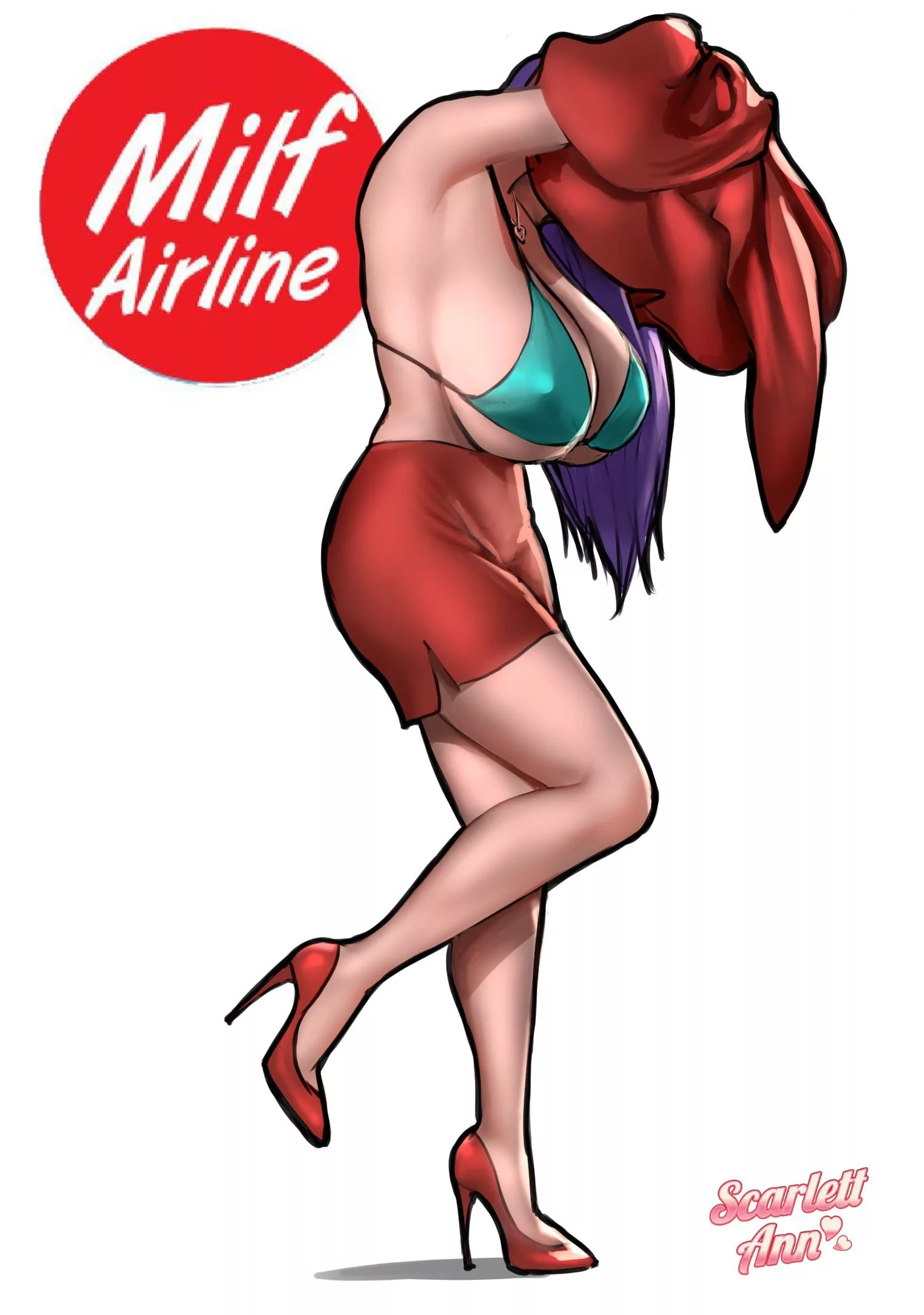 milf airline scarlettann 090 - FSIComics milf airline scarlettann 090 - FSIComics
