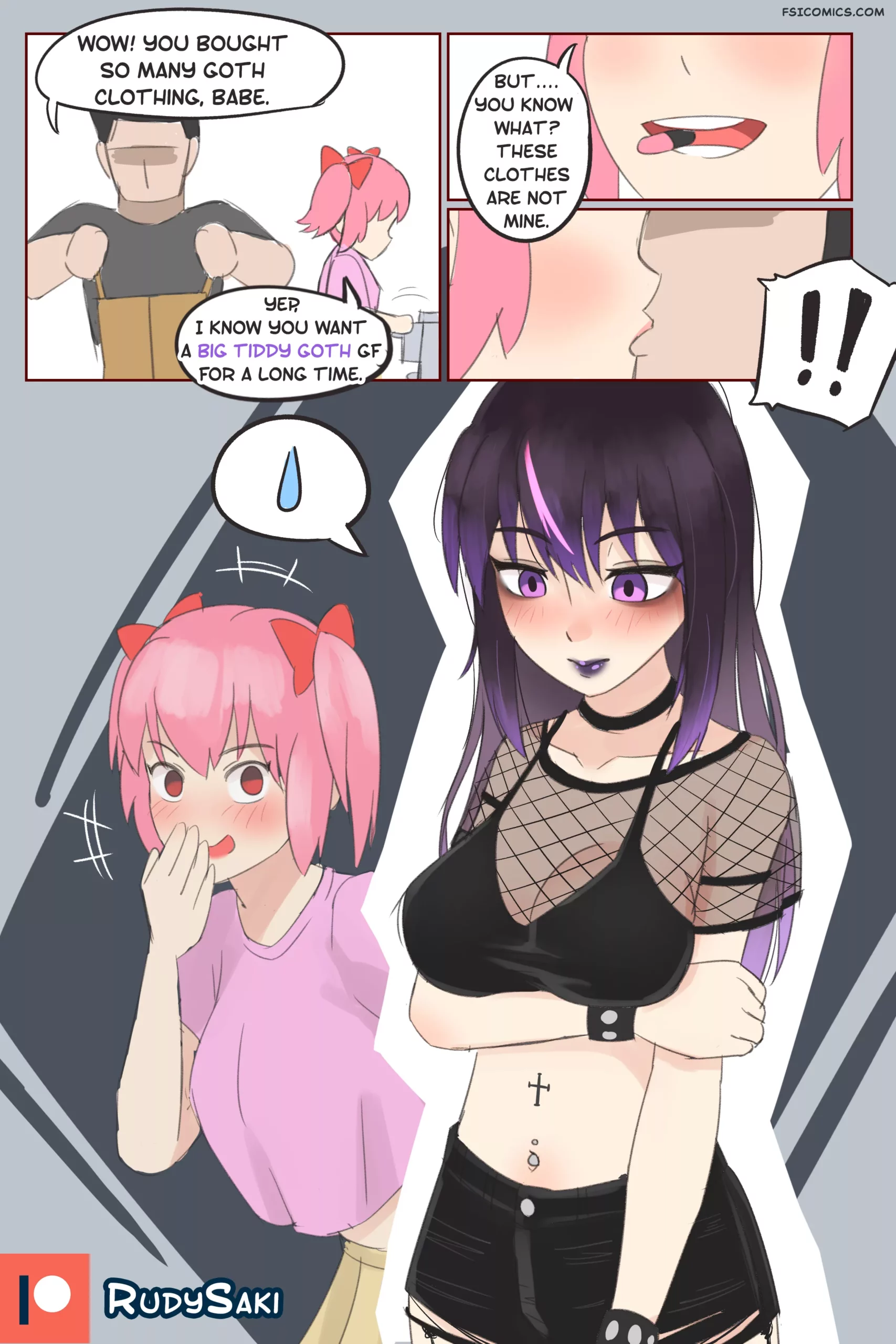 pinup artworks rudy saki Big Tiddy Goth GF 01 20 gothgf scaled - FSIComics
