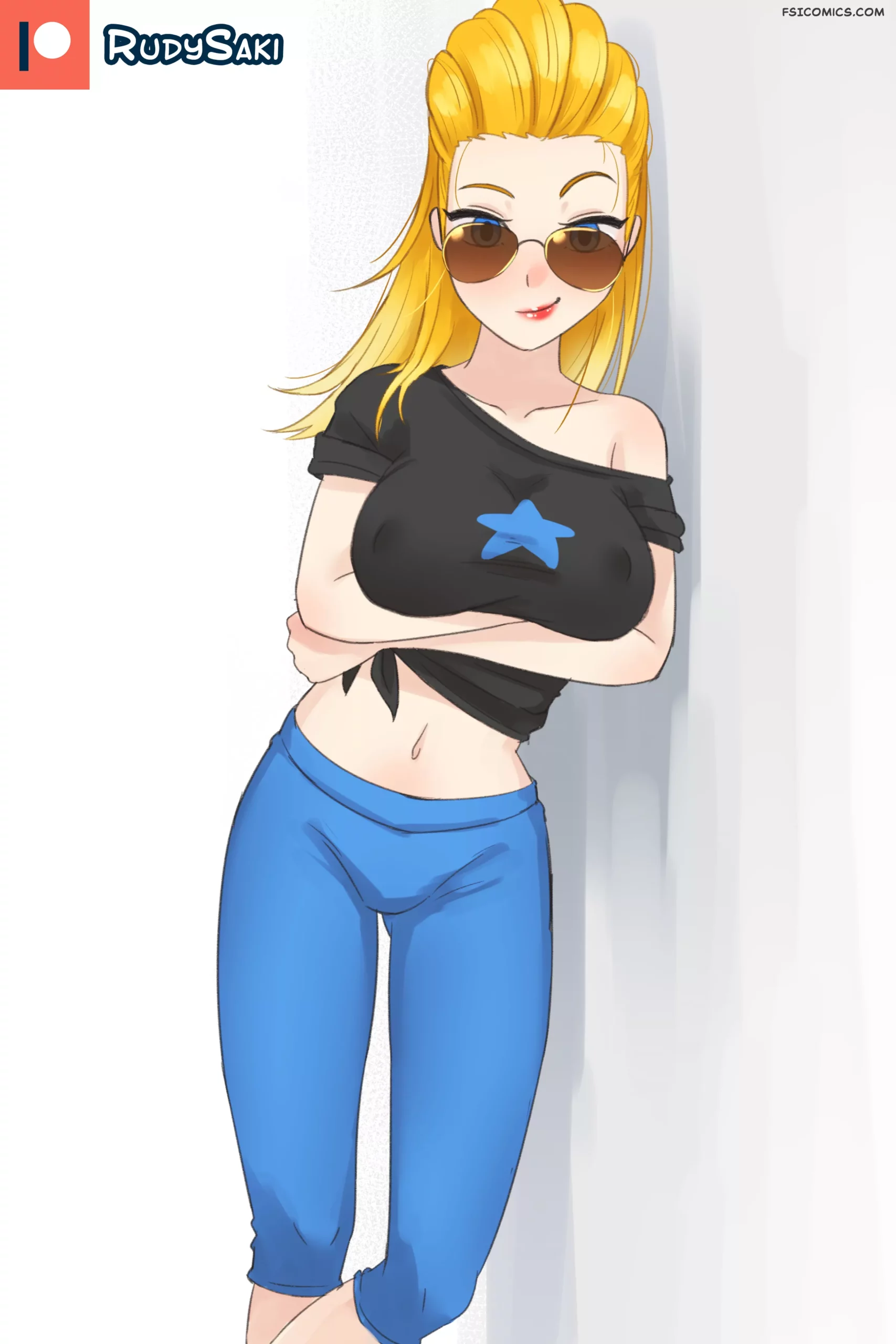 pinup artworks rudy saki Doodle Johny Bravo 01 21 johnybravo scaled - FSIComics
